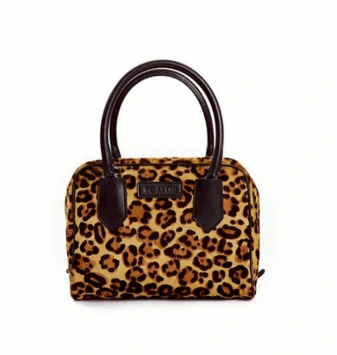 DEMURE BAG IN WILD LEOPARD
