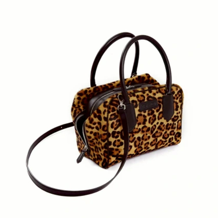 DEMURE BAG IN WILD LEOPARD