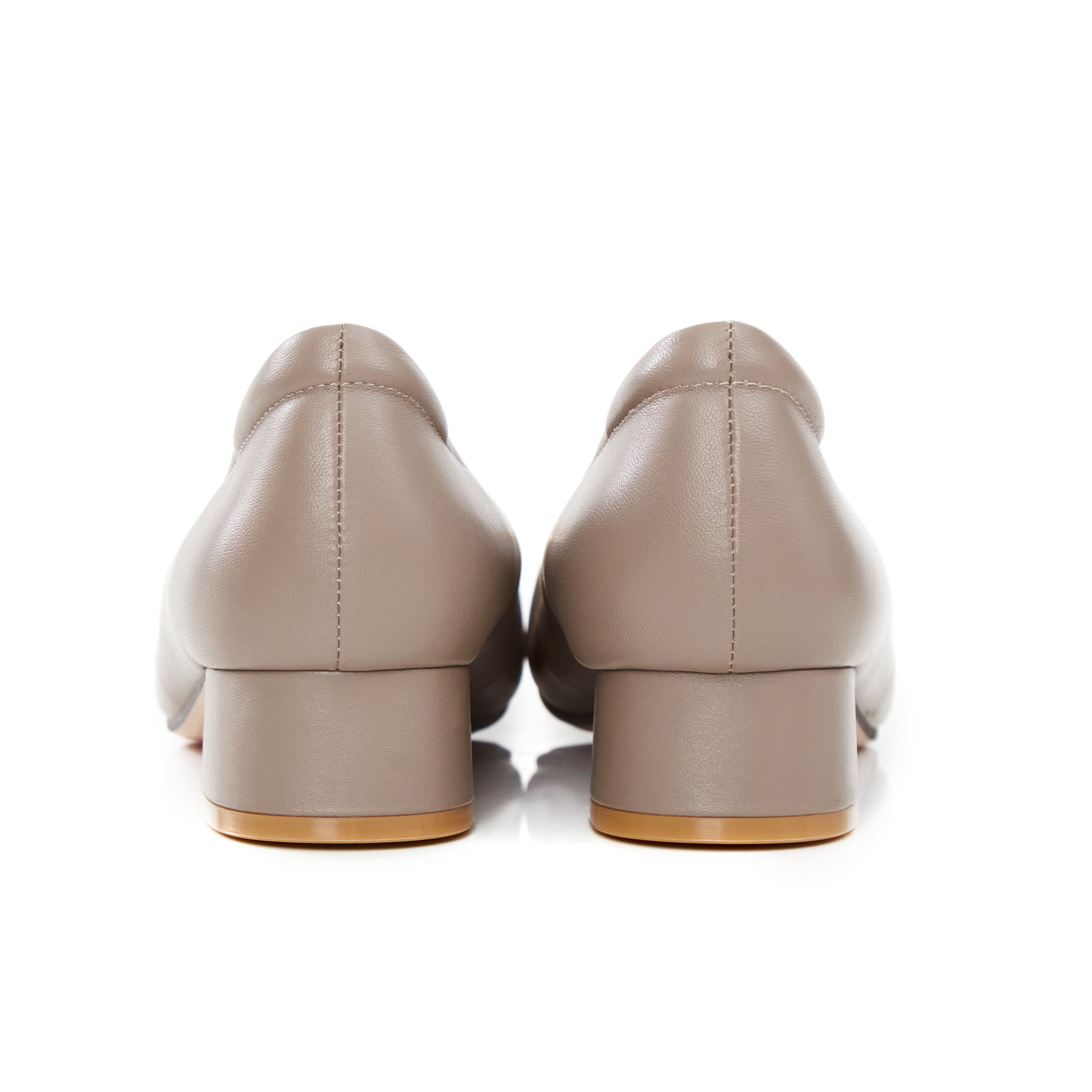 Audrey Crest Classic Heels in Key of Grey