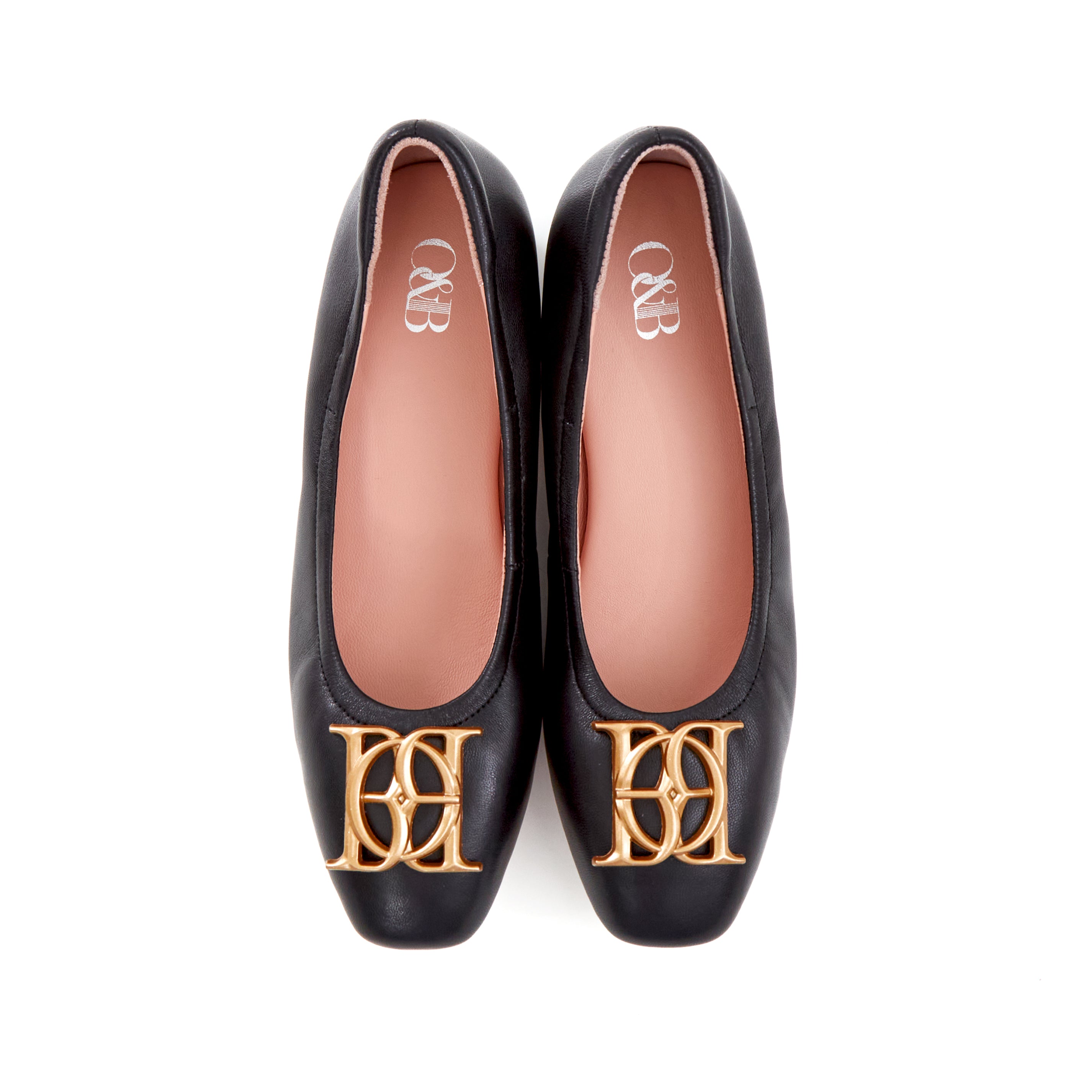 Audrey Crest Classic Heels in Girl in Black