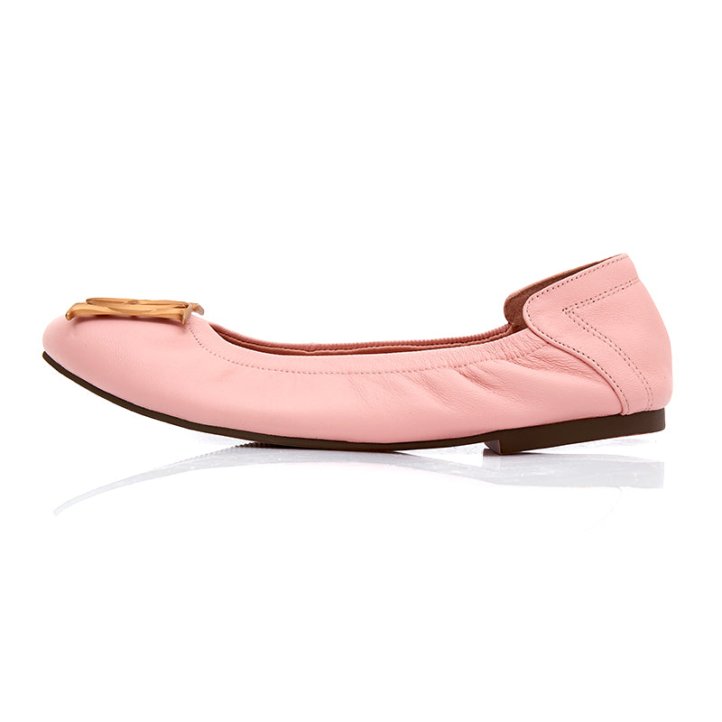 Audrey Crest in OandB pink