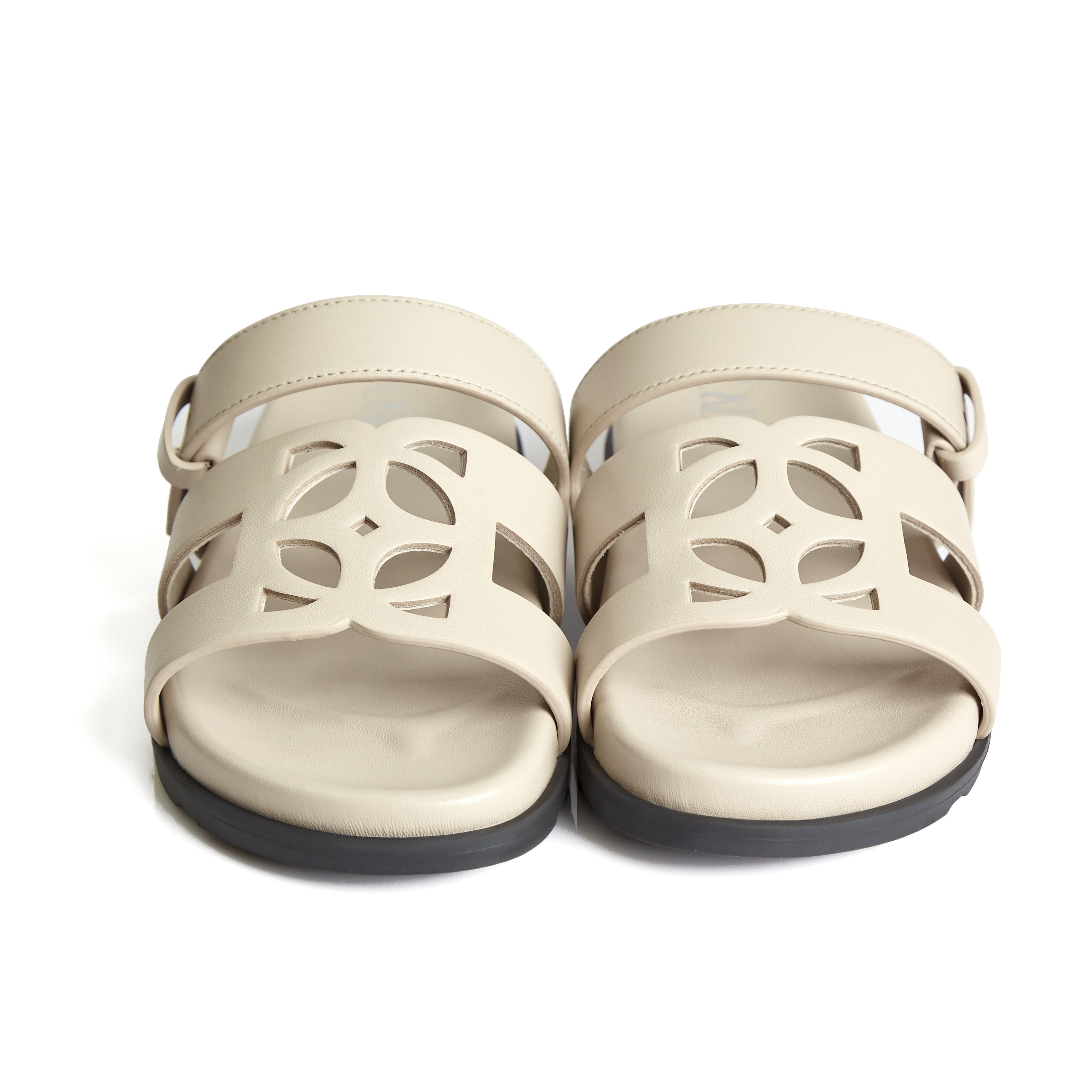 Cairo Sandals in Bare Beige