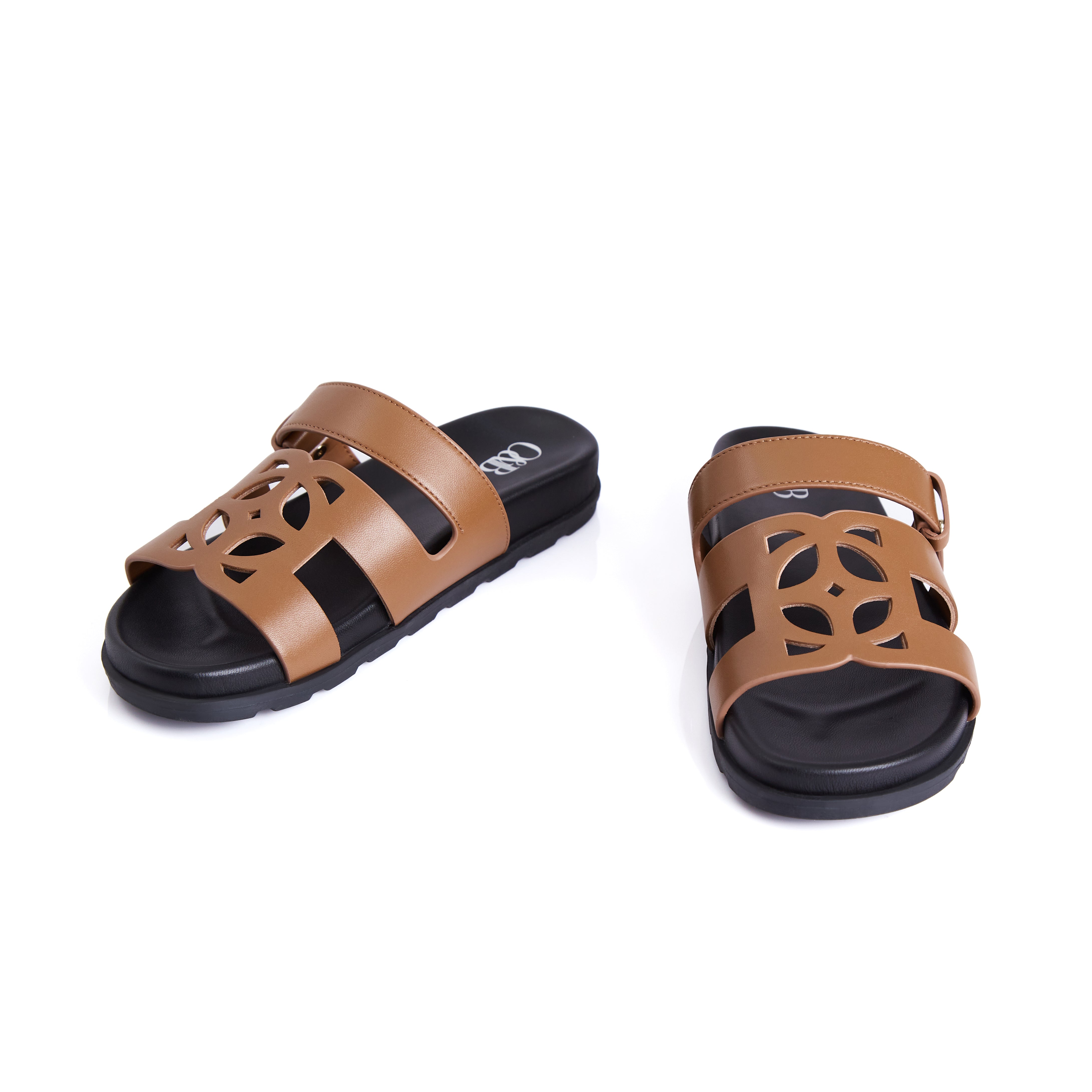 Cairo Sandals in Sepia Brown