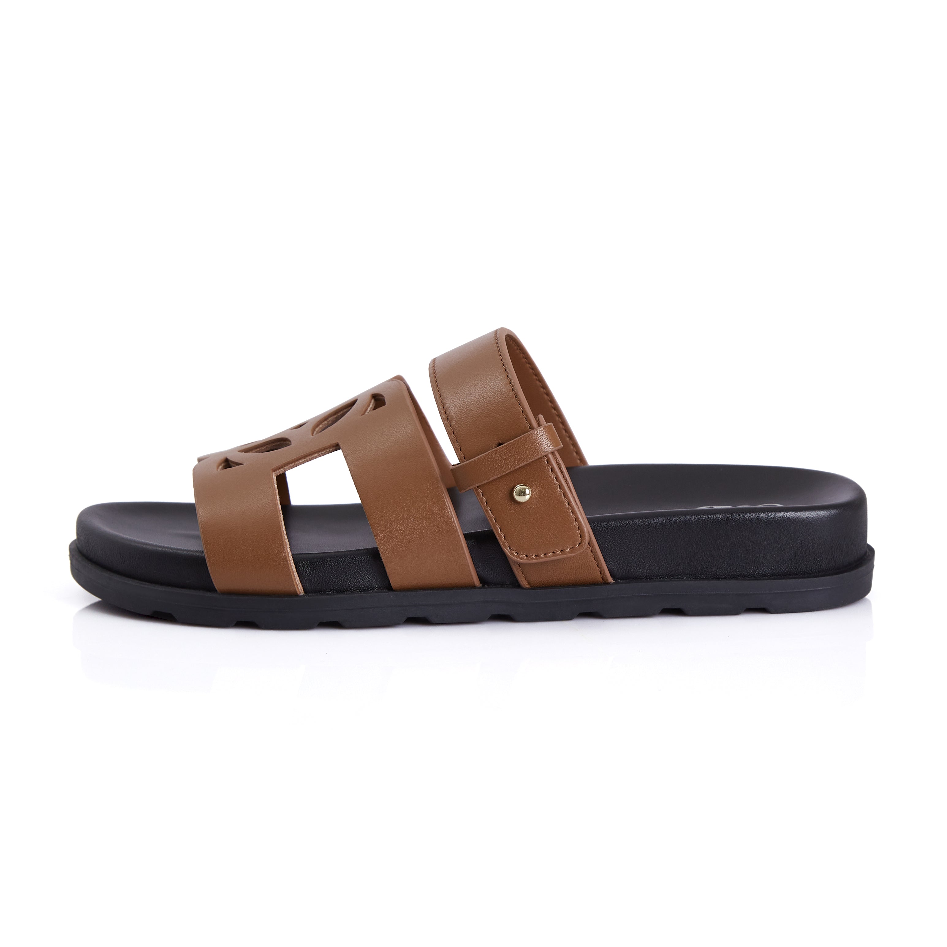 Cairo Sandals in Sepia Brown