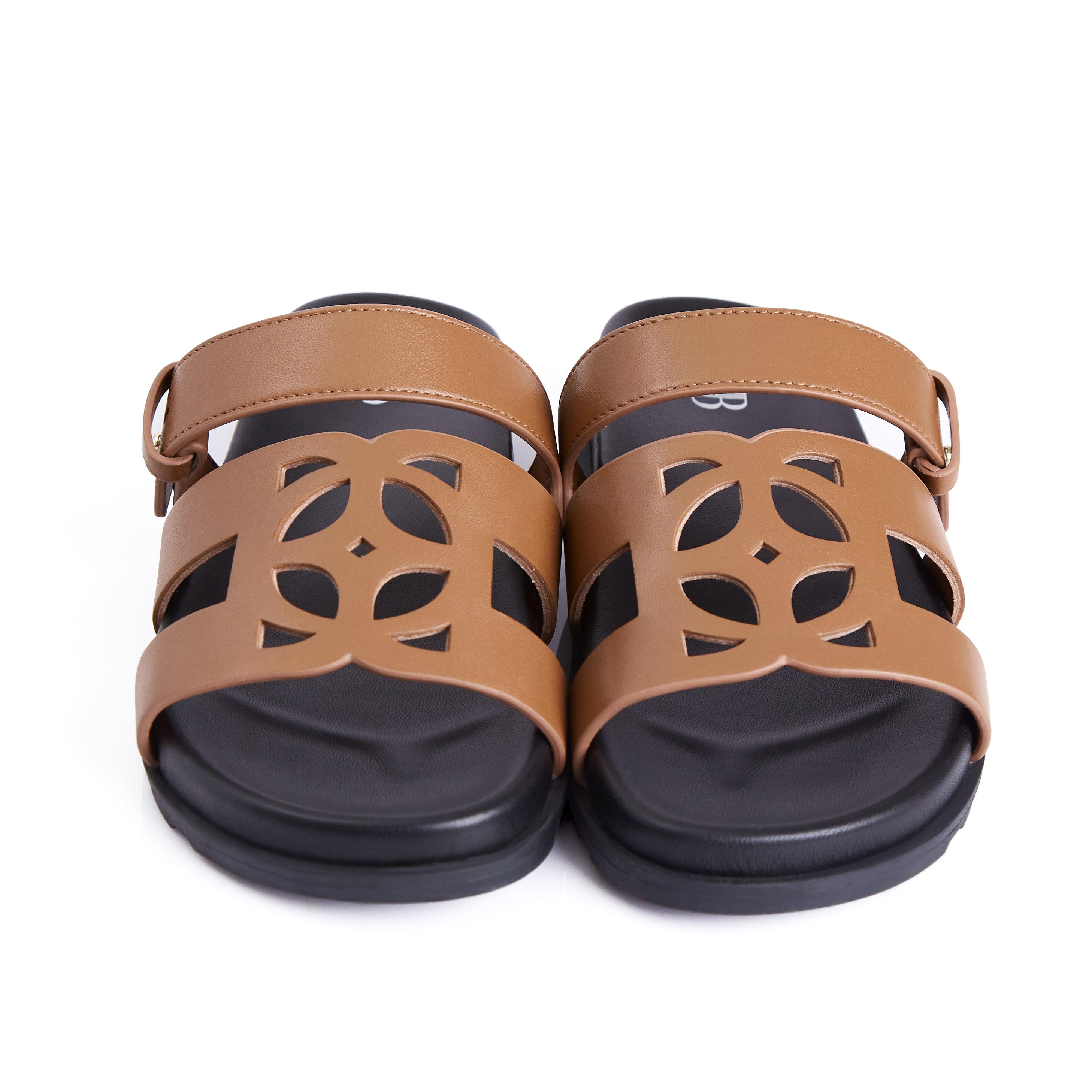Cairo Sandals in Sepia Brown