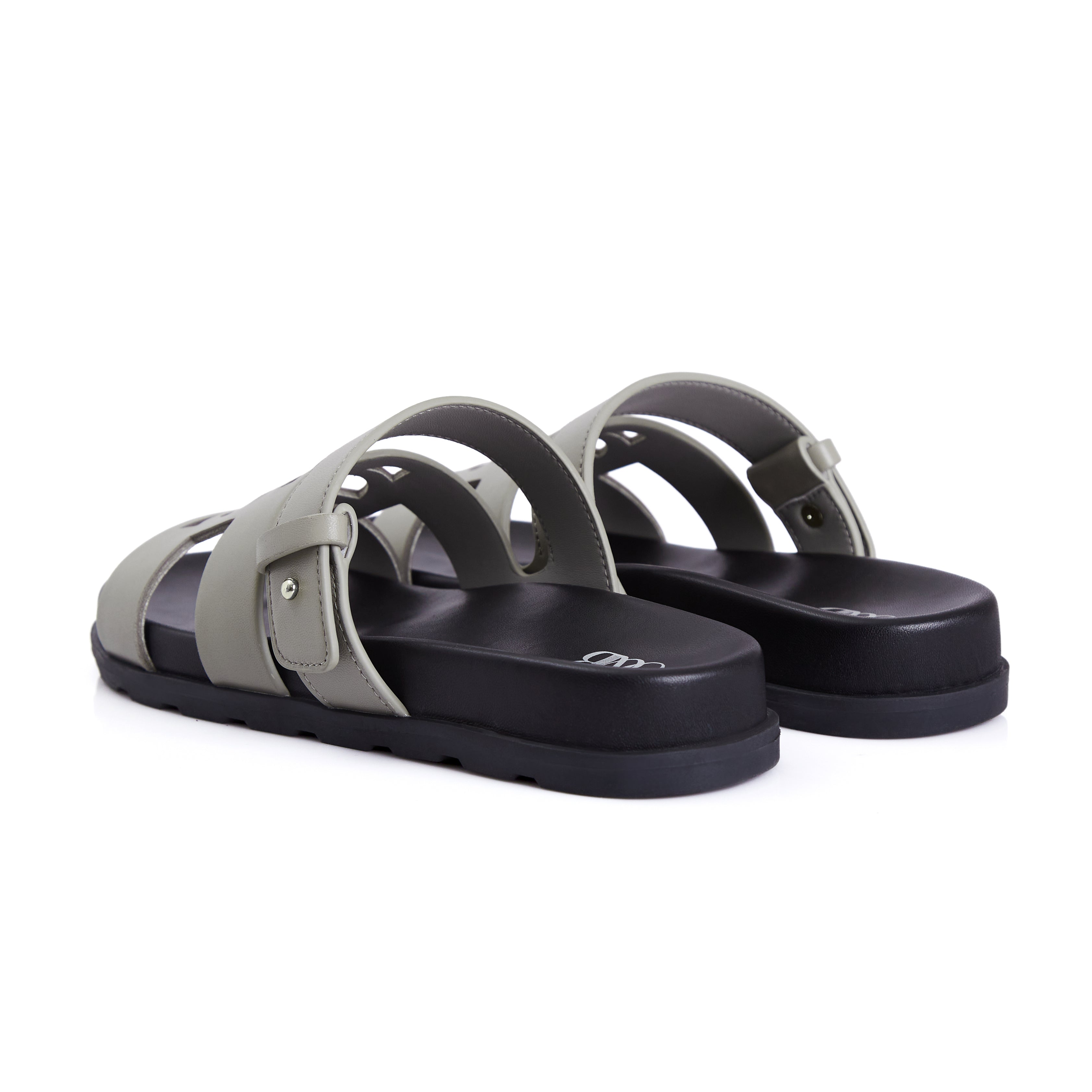 Cairo Sandals in Gentle Grey