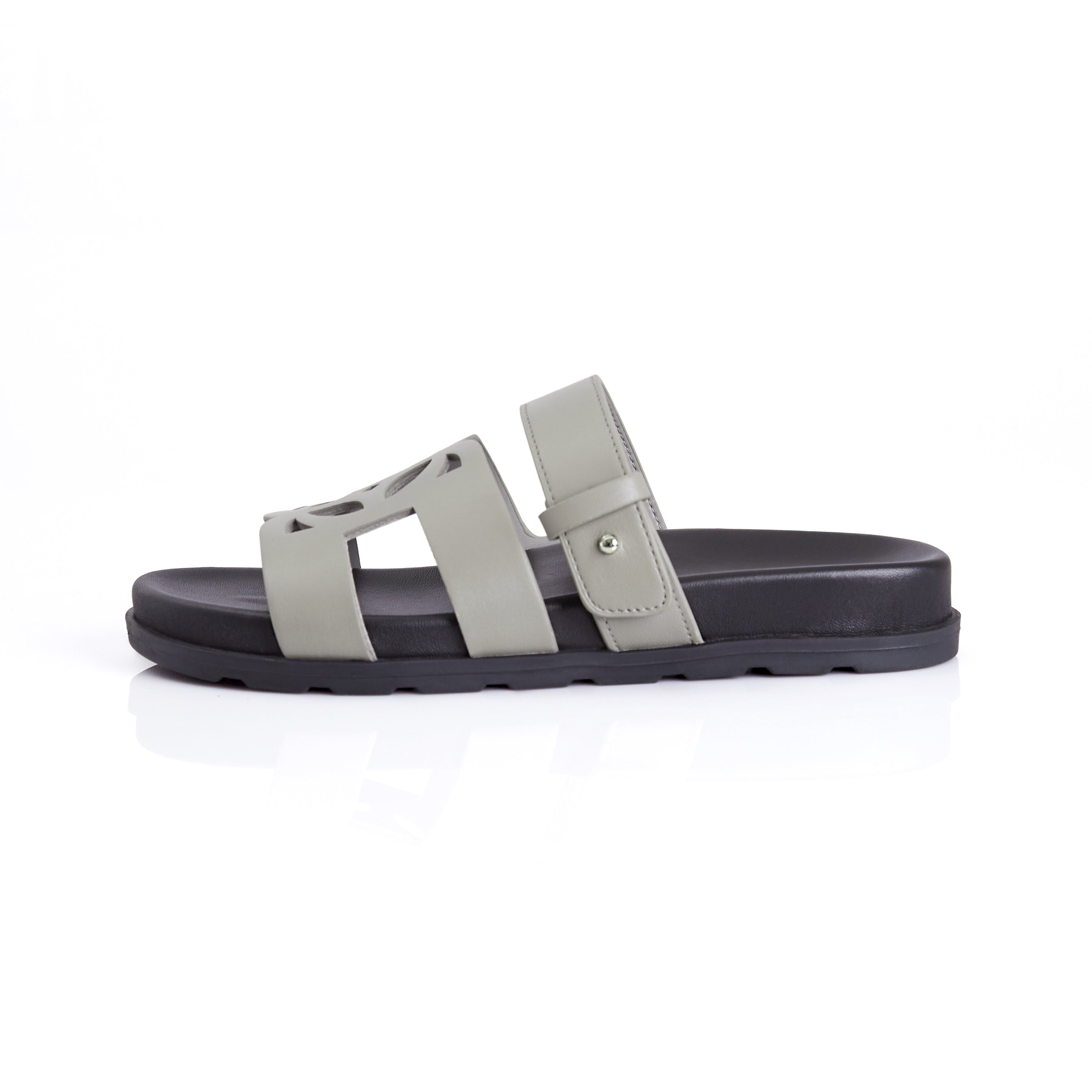 Cairo Sandals in Gentle Grey