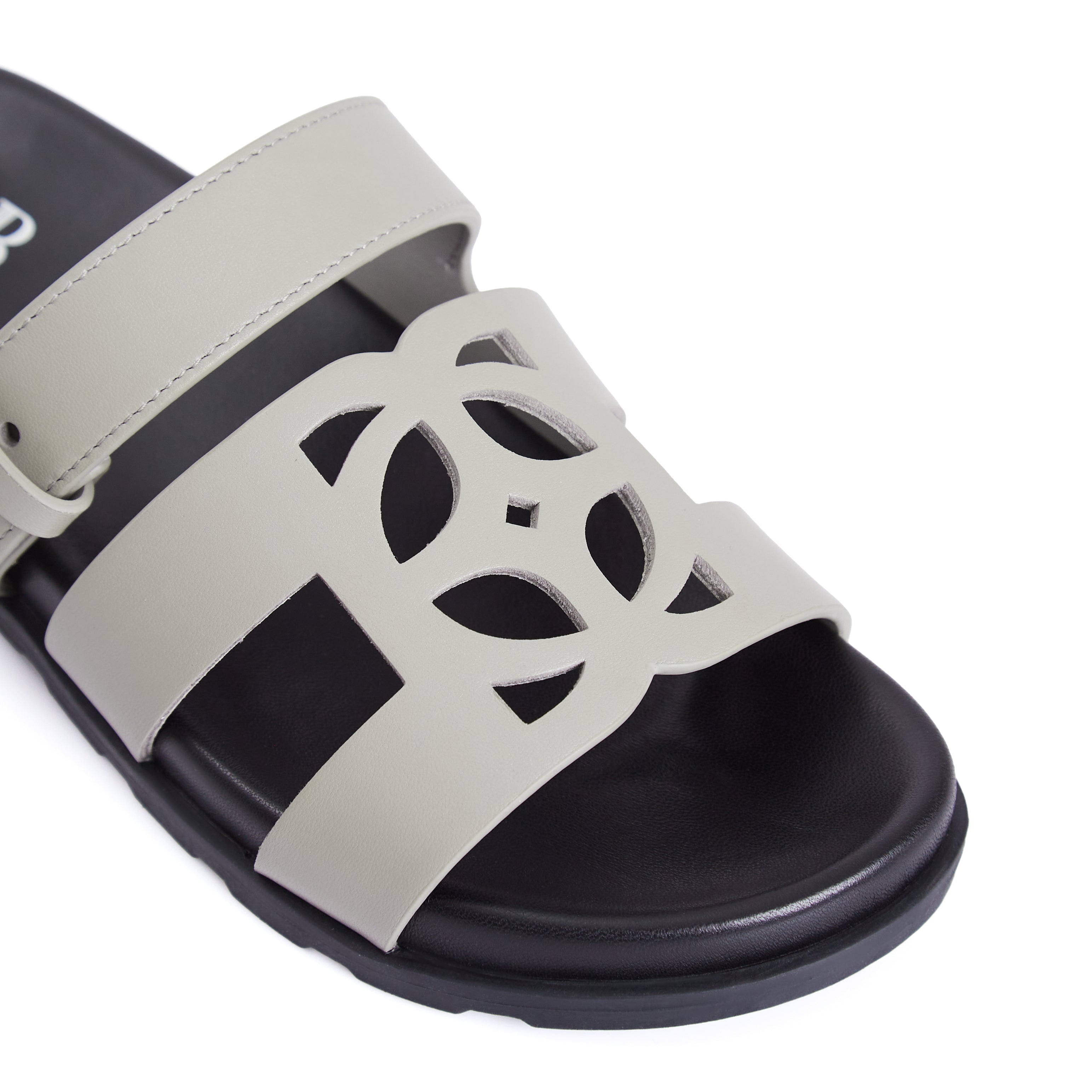 Cairo Sandals in Gentle Grey