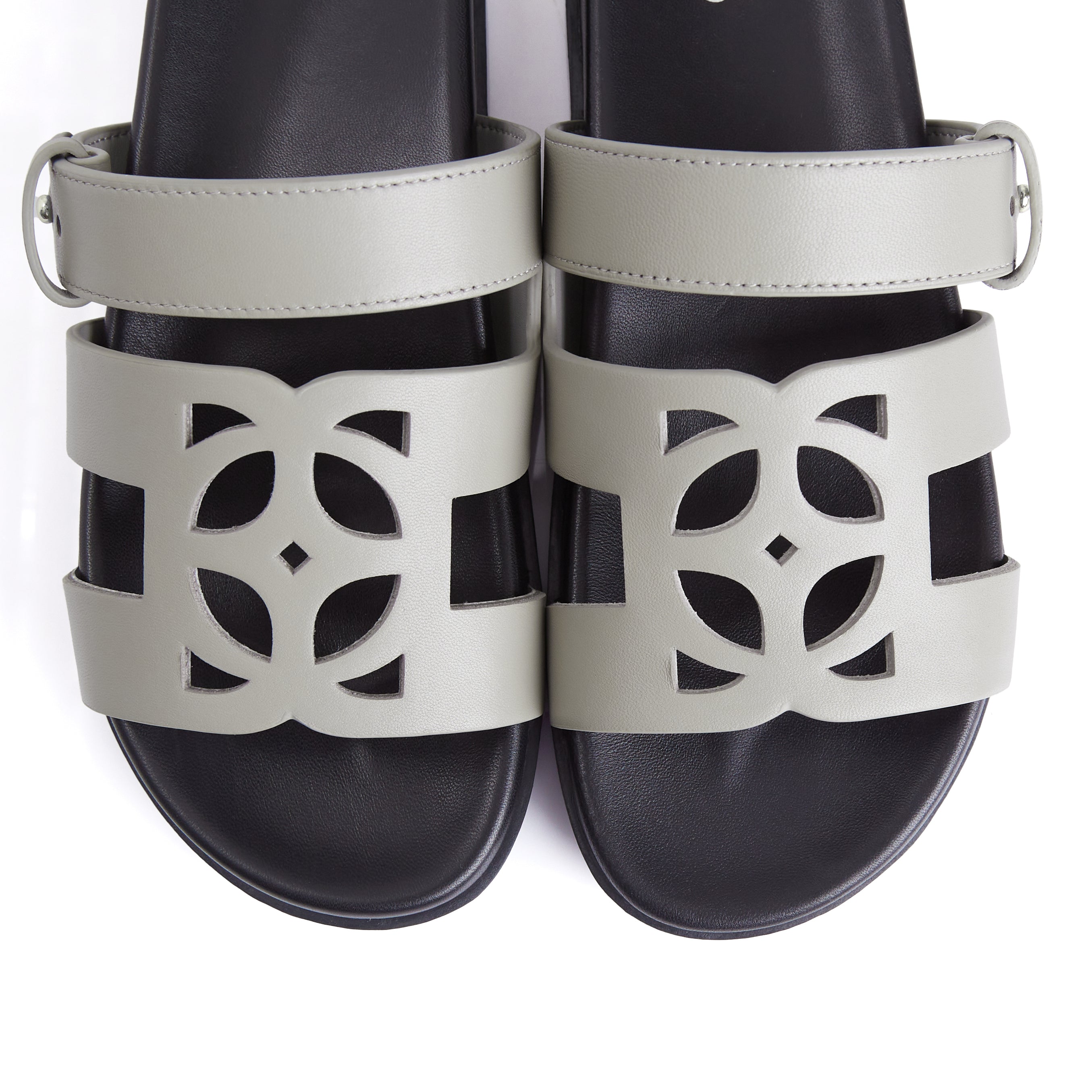 Cairo Sandals in Gentle Grey