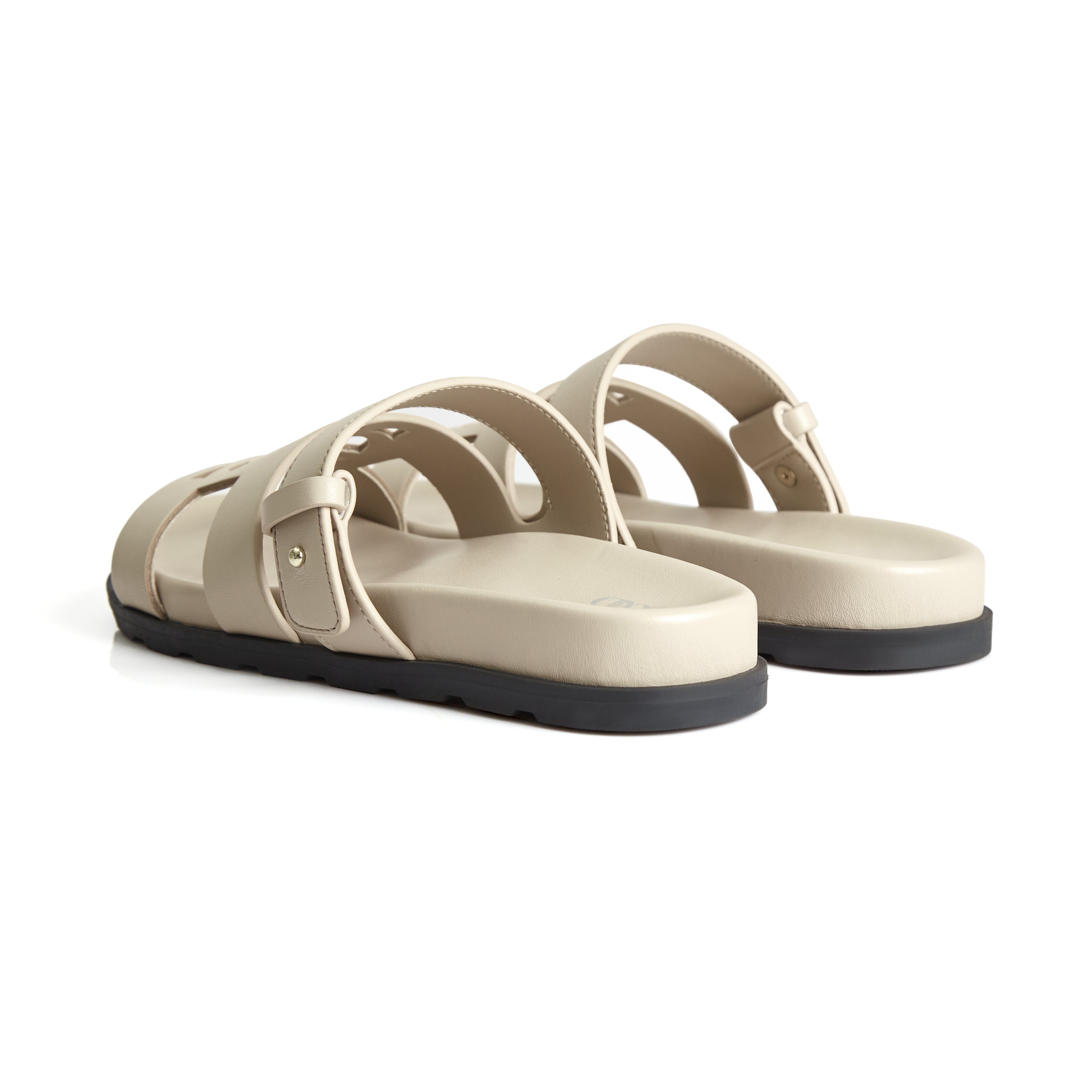 Cairo Sandals in Bare Beige