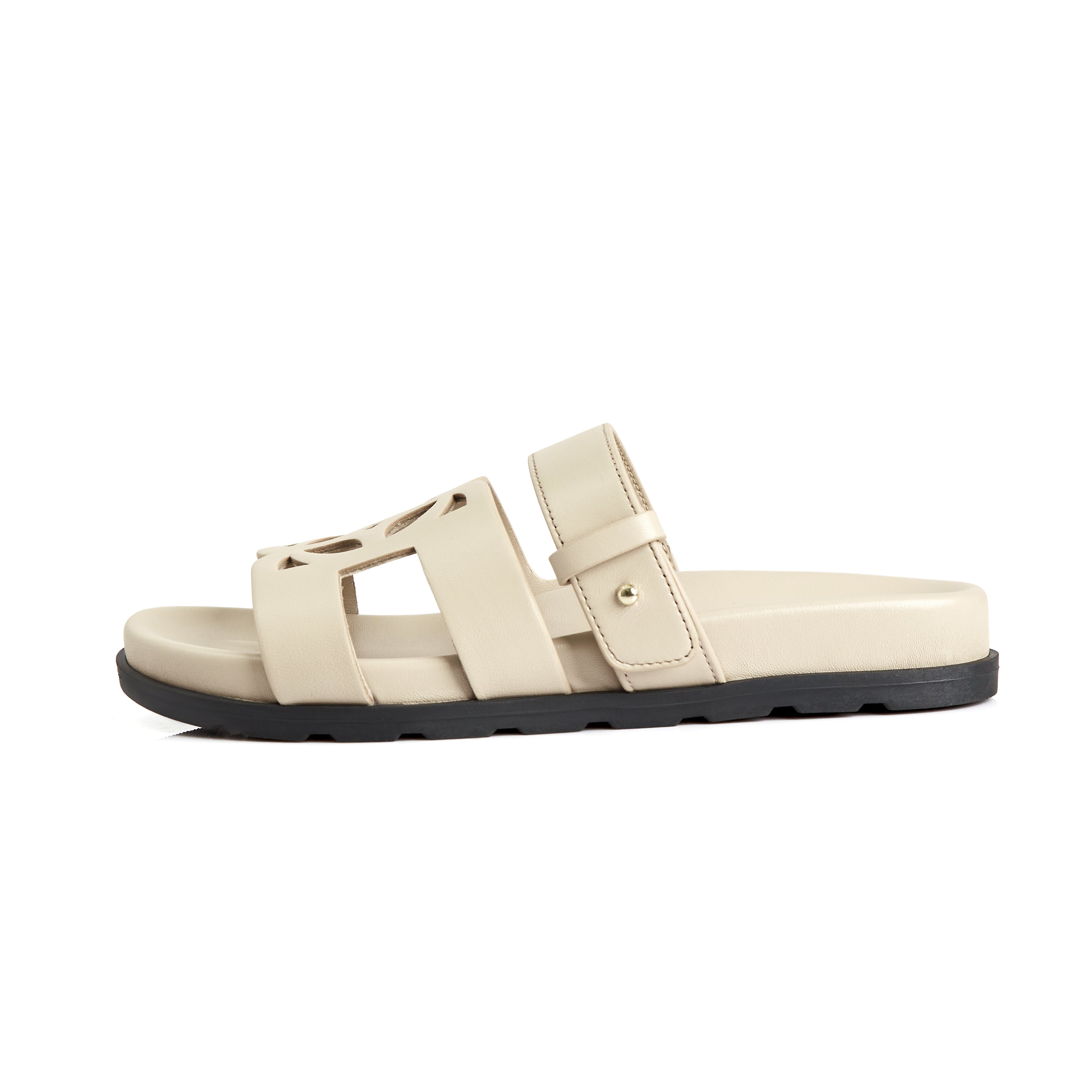 Cairo Sandals in Bare Beige