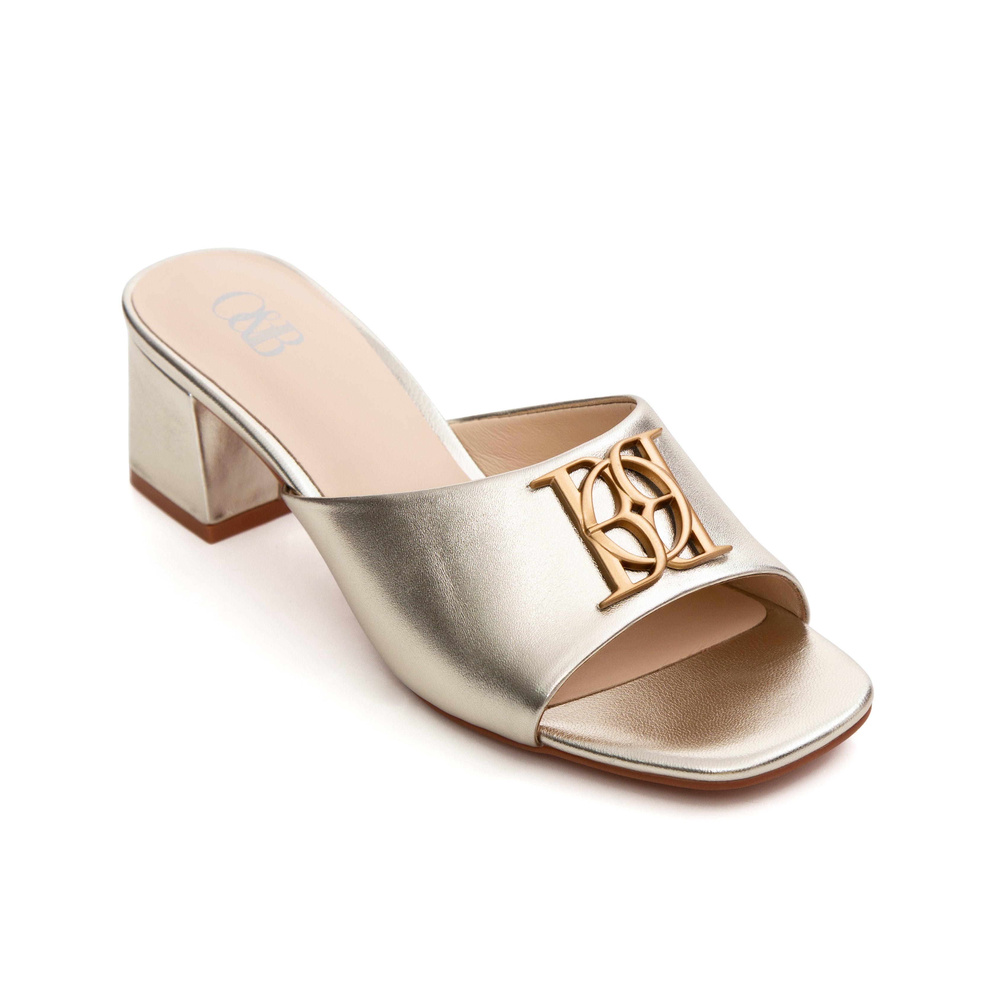 Covent Heels in Sparkling Gold