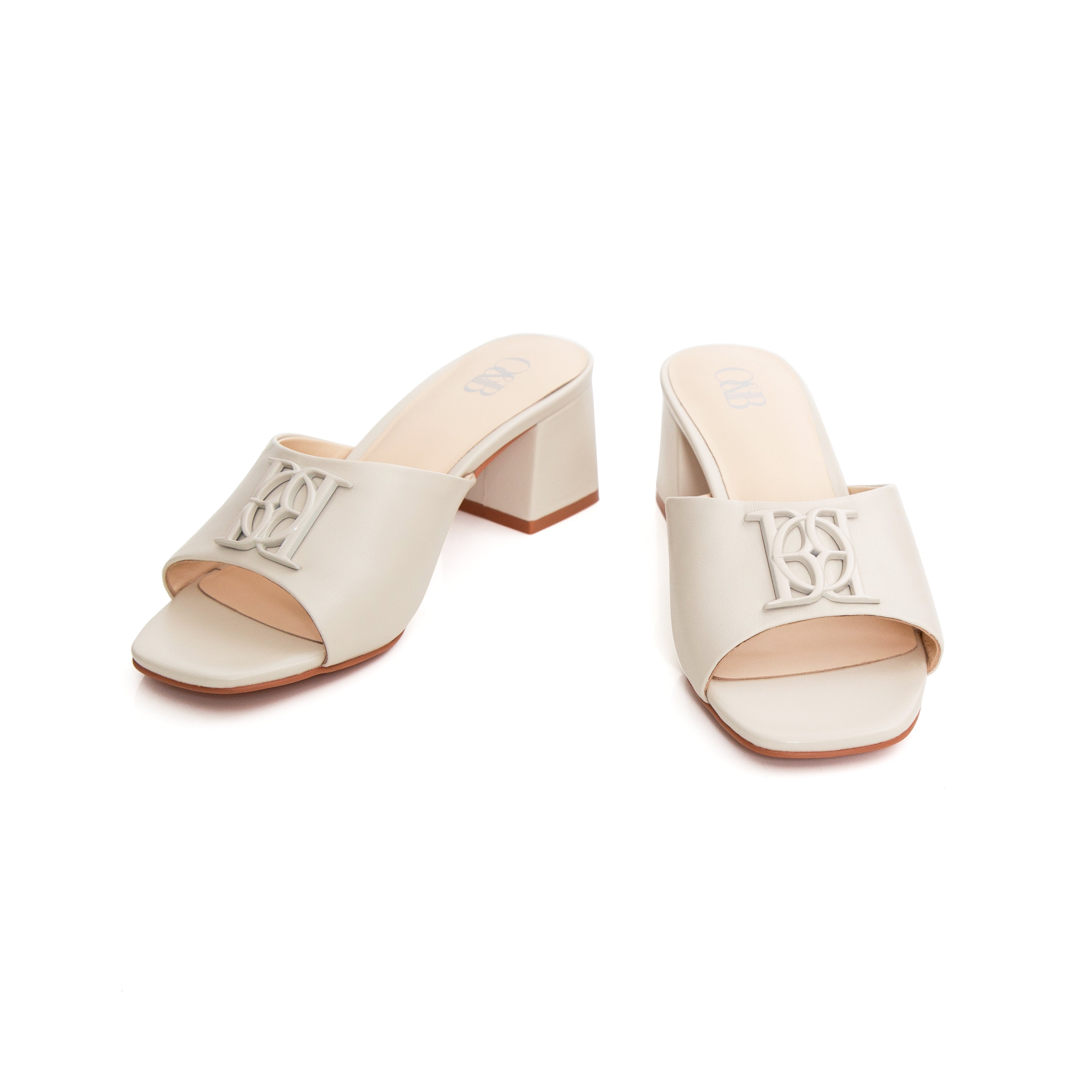 Covent Heels in Undercover Cream