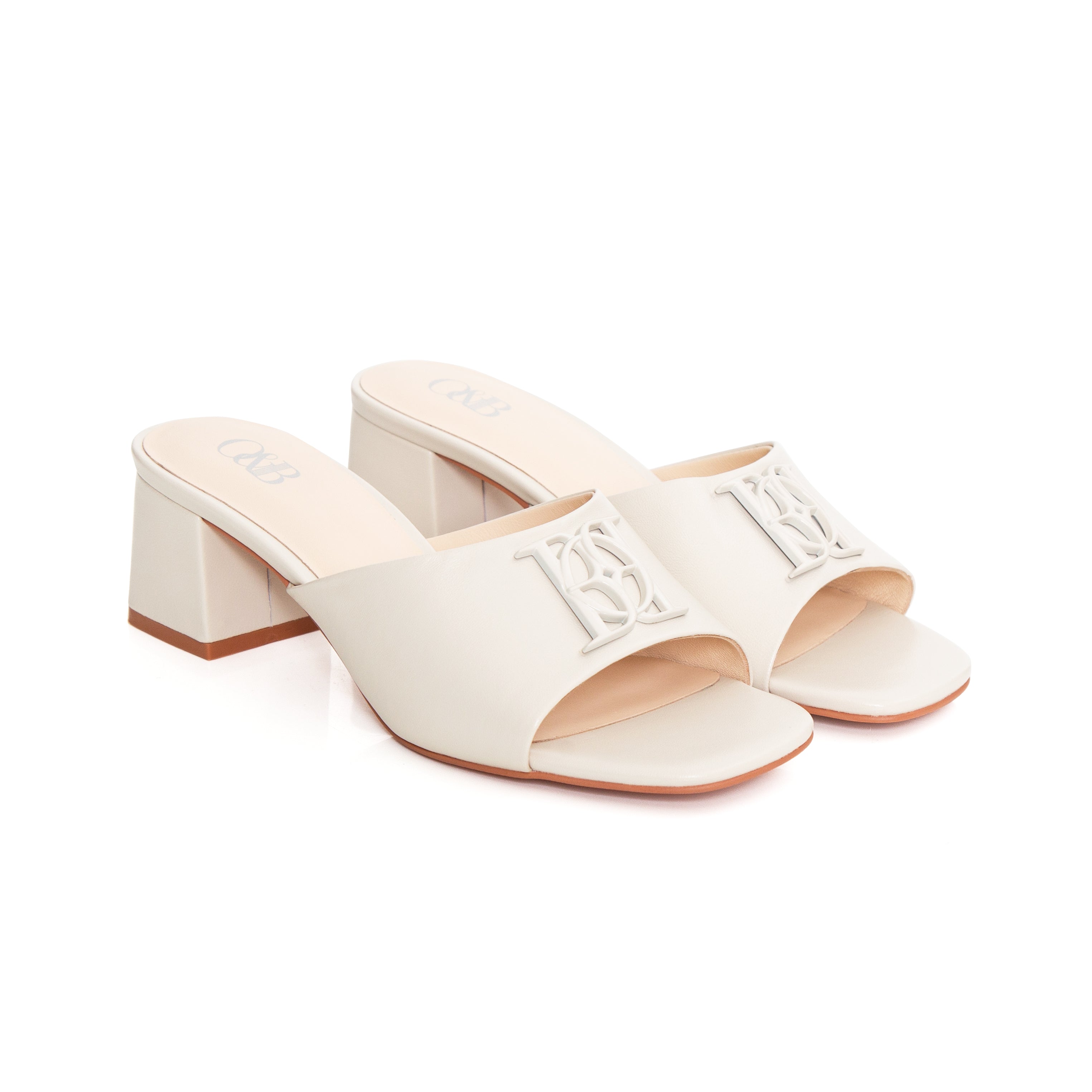 Covent Heels in Undercover Cream