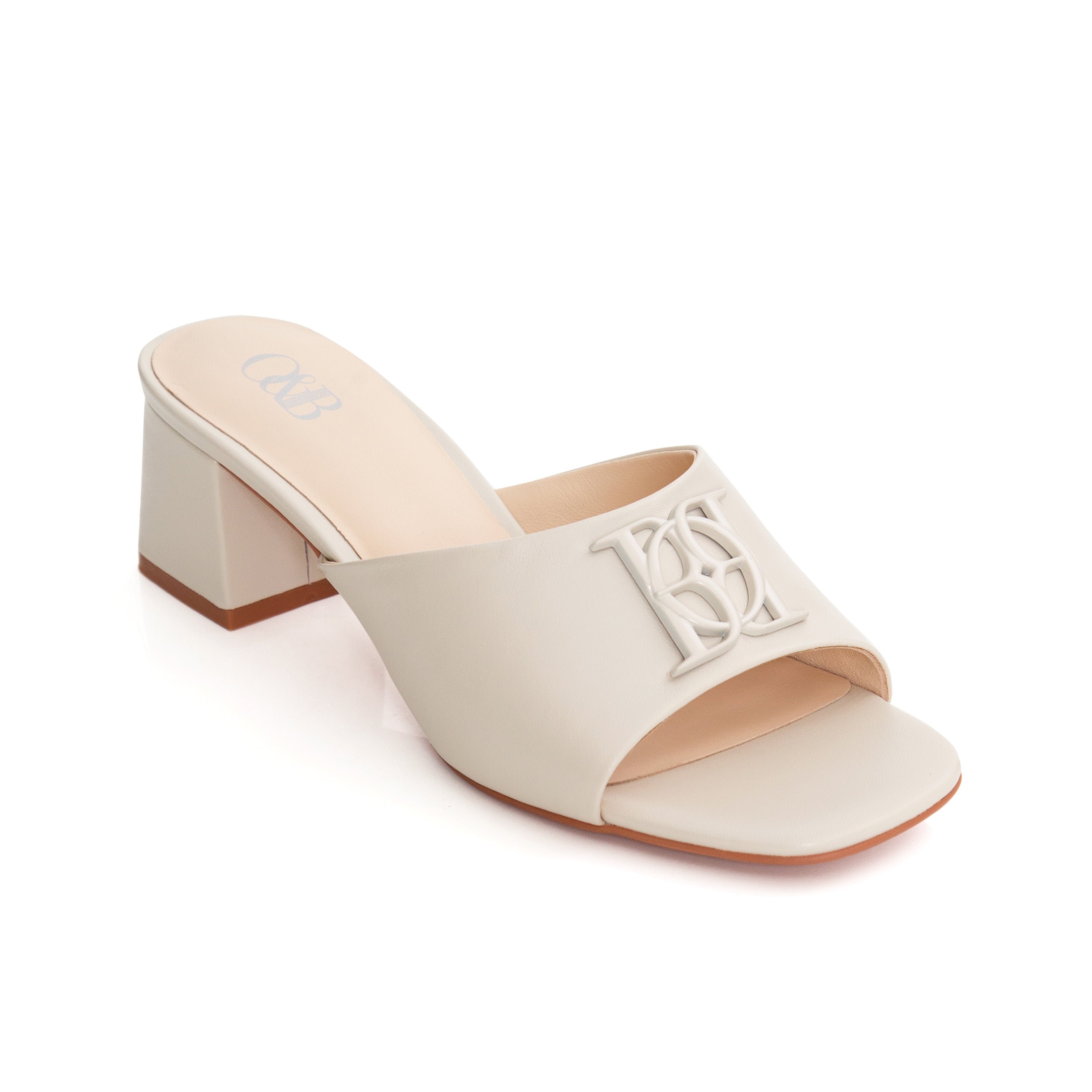 Covent Heels in Undercover Cream