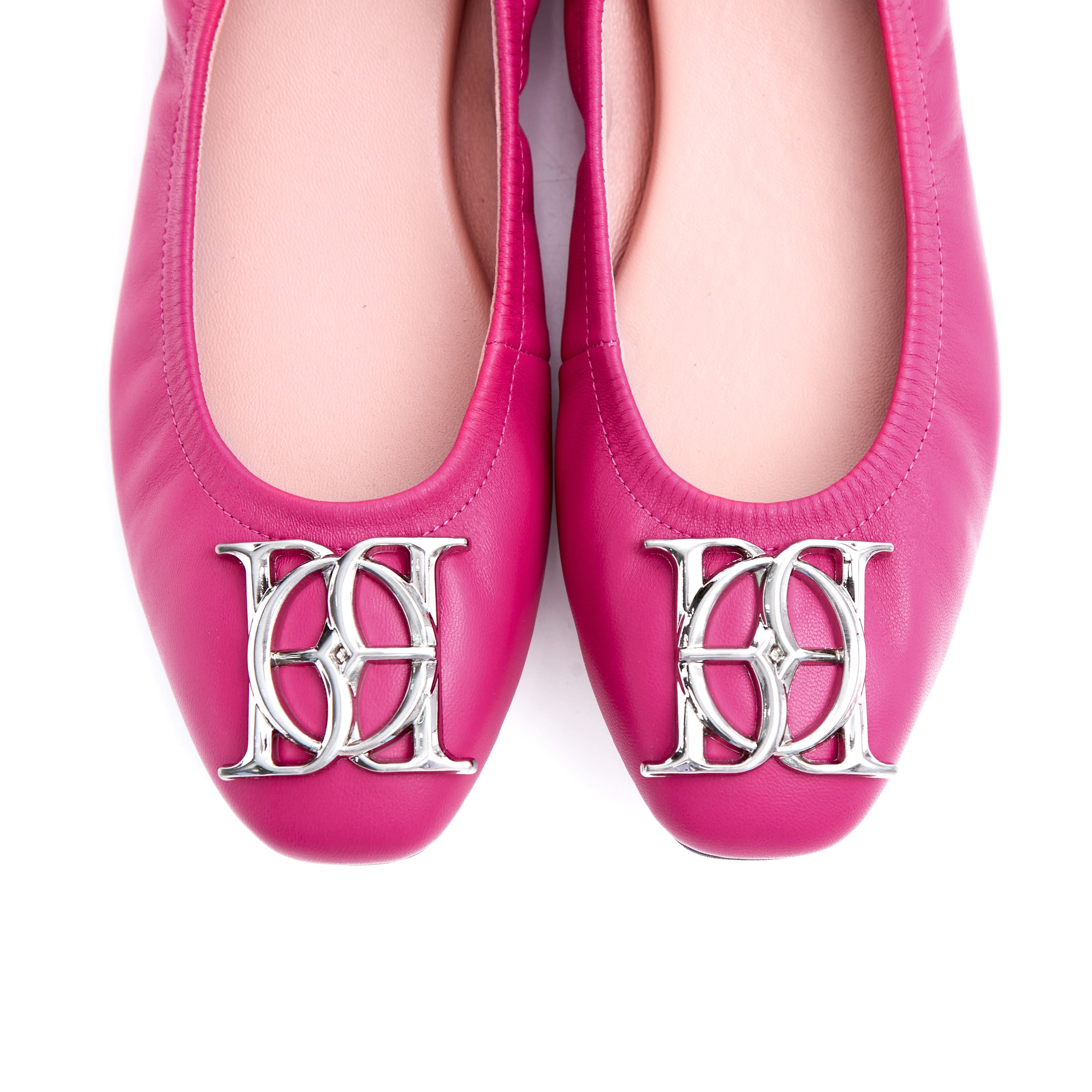 Audrey Crest In Hot Fuchsia