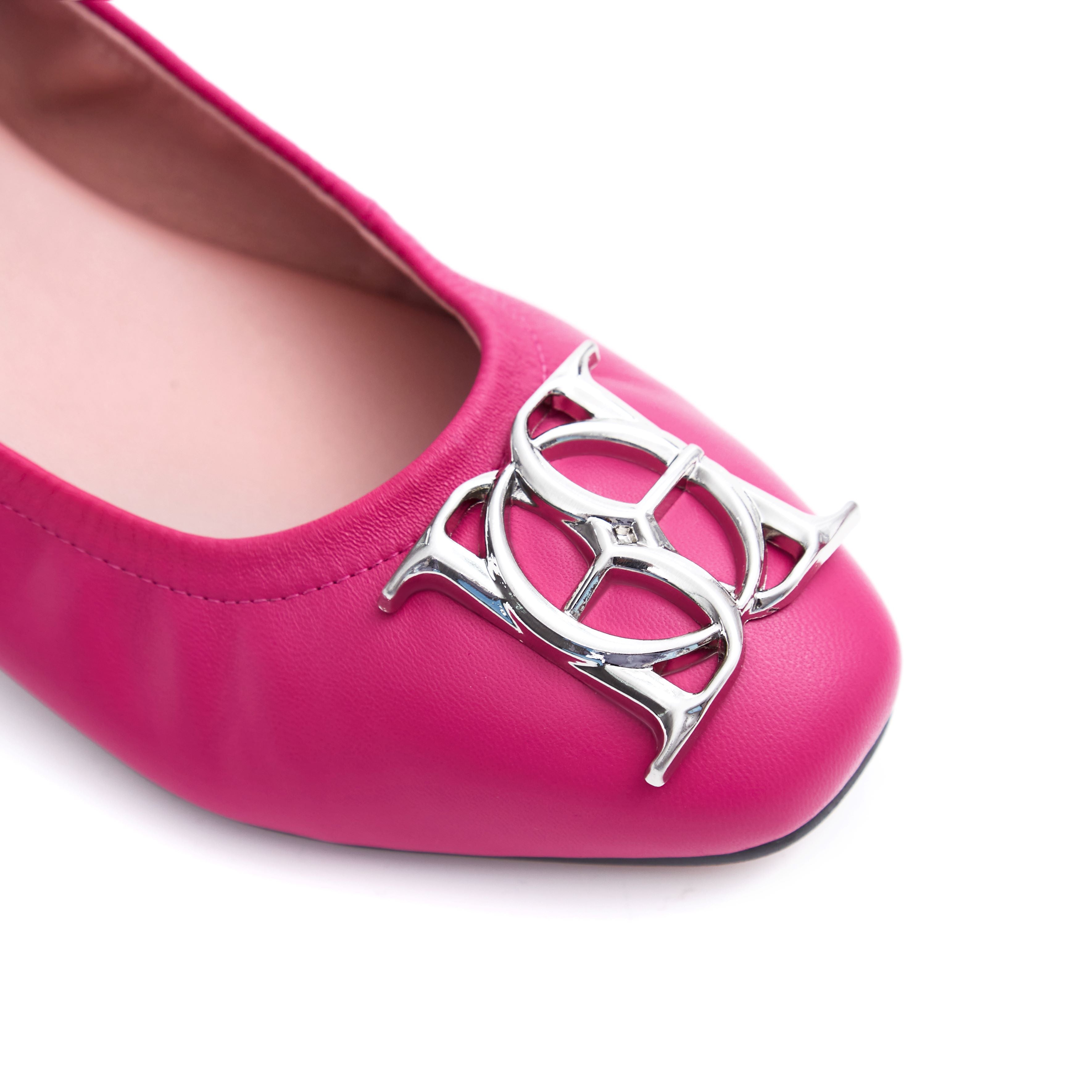 Audrey Crest In Hot Fuchsia