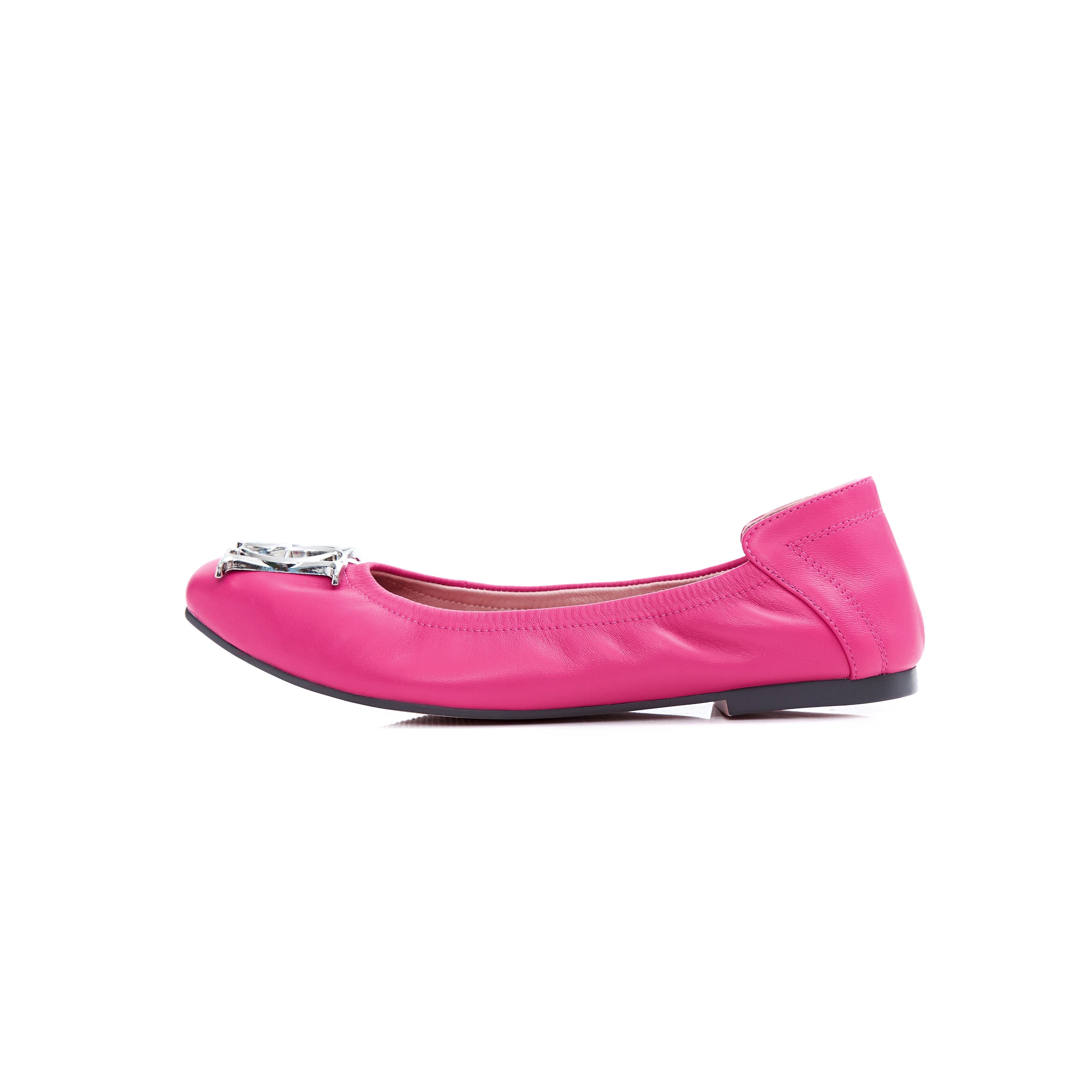 Audrey Crest In Hot Fuchsia
