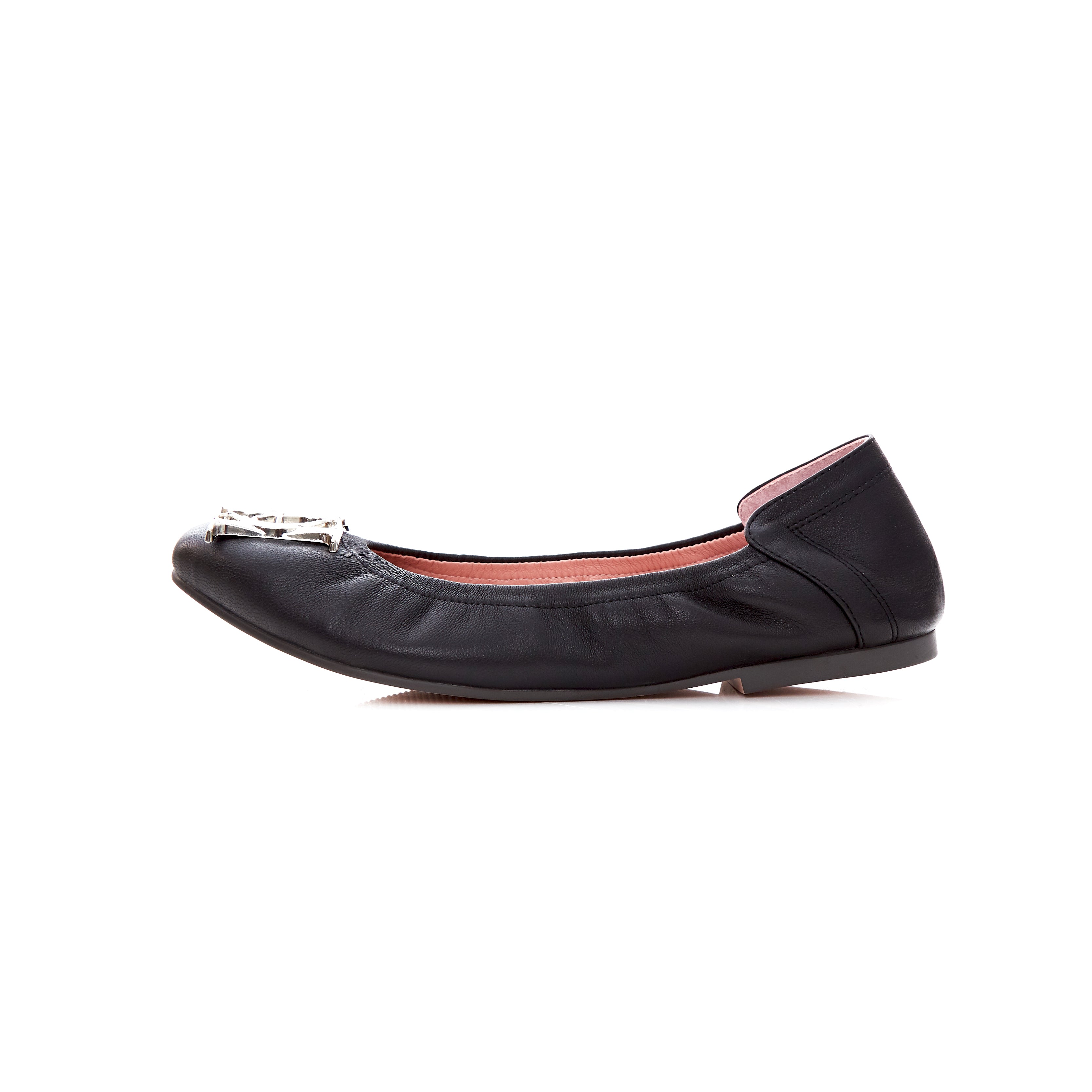 Audrey Crest in Silvery Black