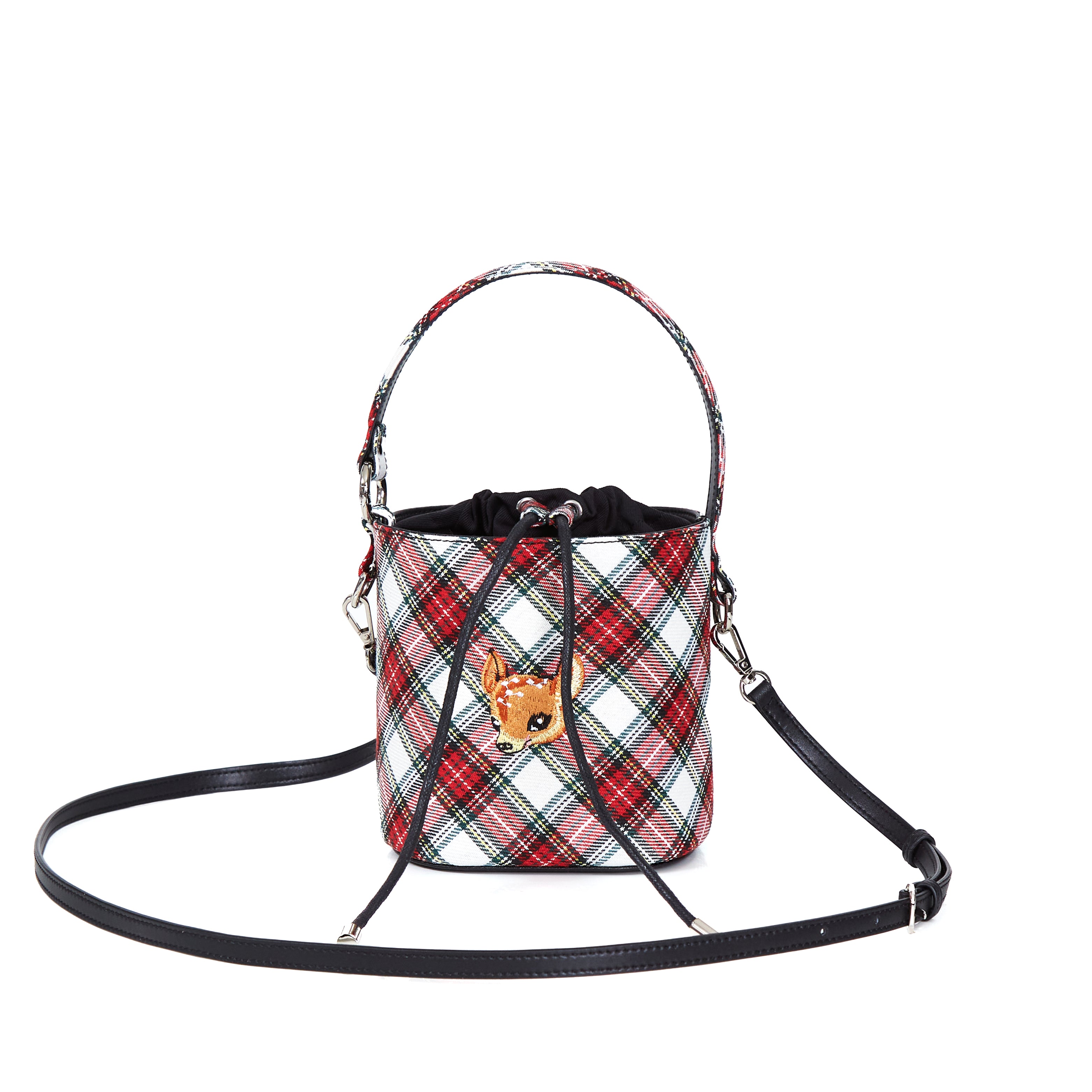 Lolita Baby Bag in Bambi Red Tartan