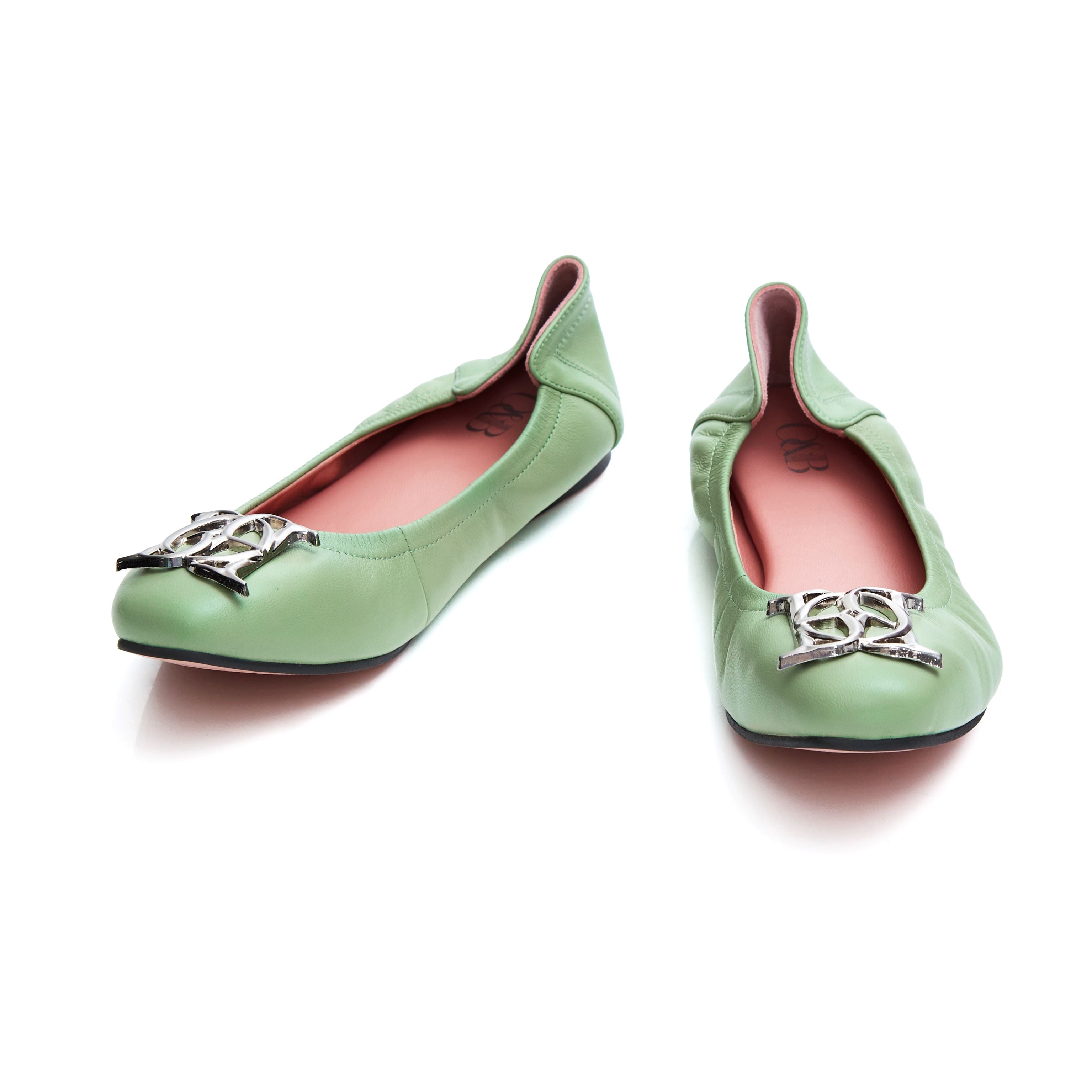 Audrey Crest In Emerald Green
