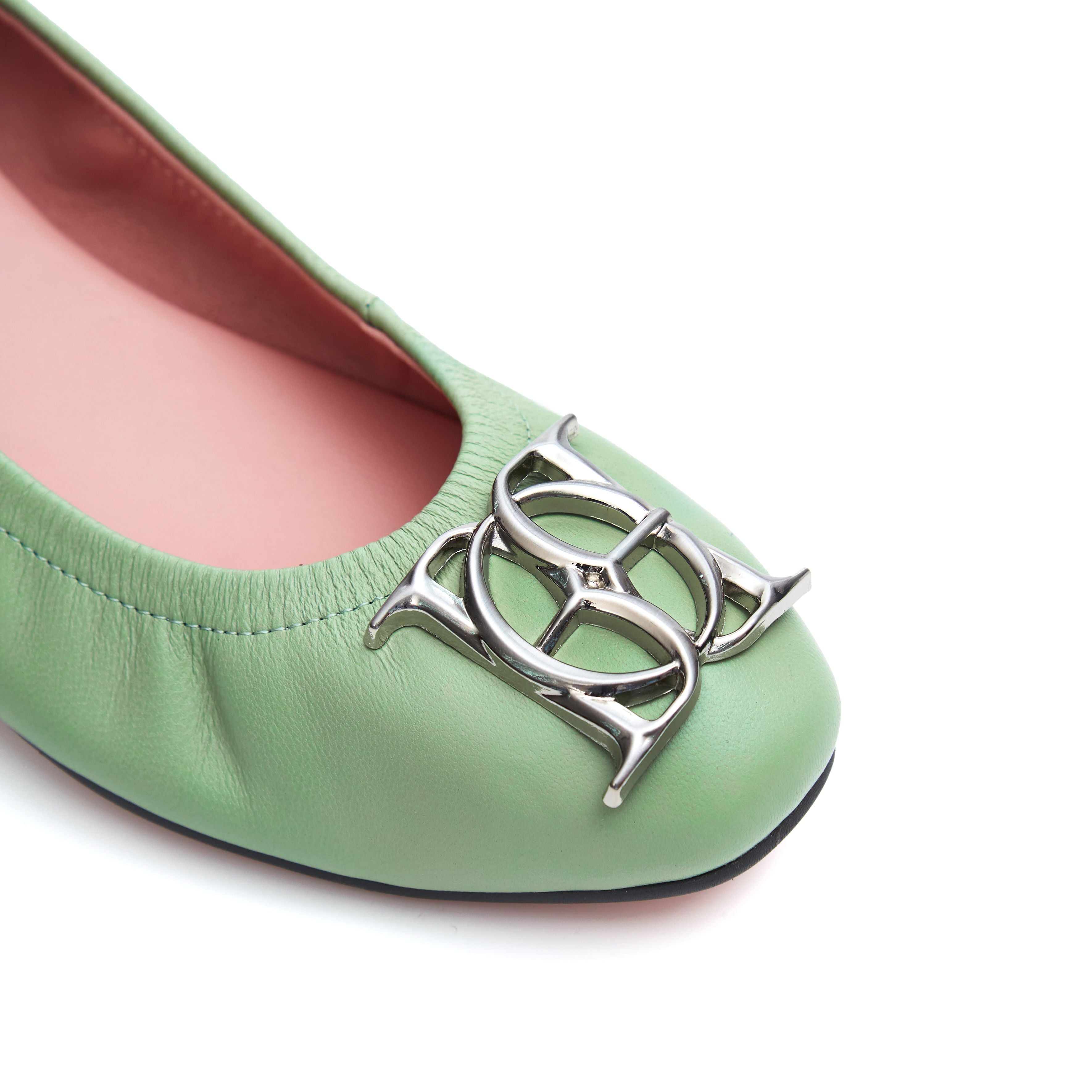Audrey Crest In Emerald Green