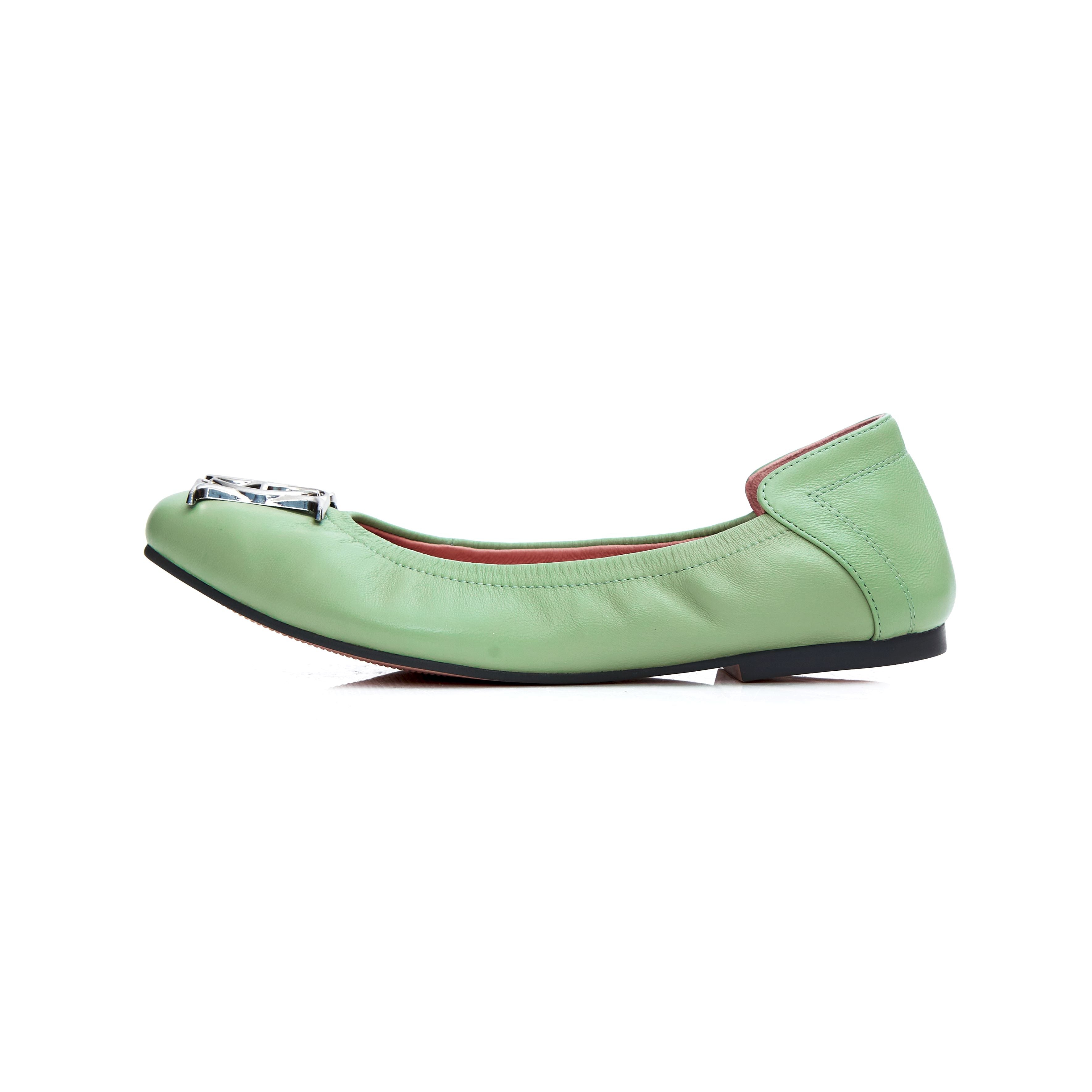 Audrey Crest In Emerald Green