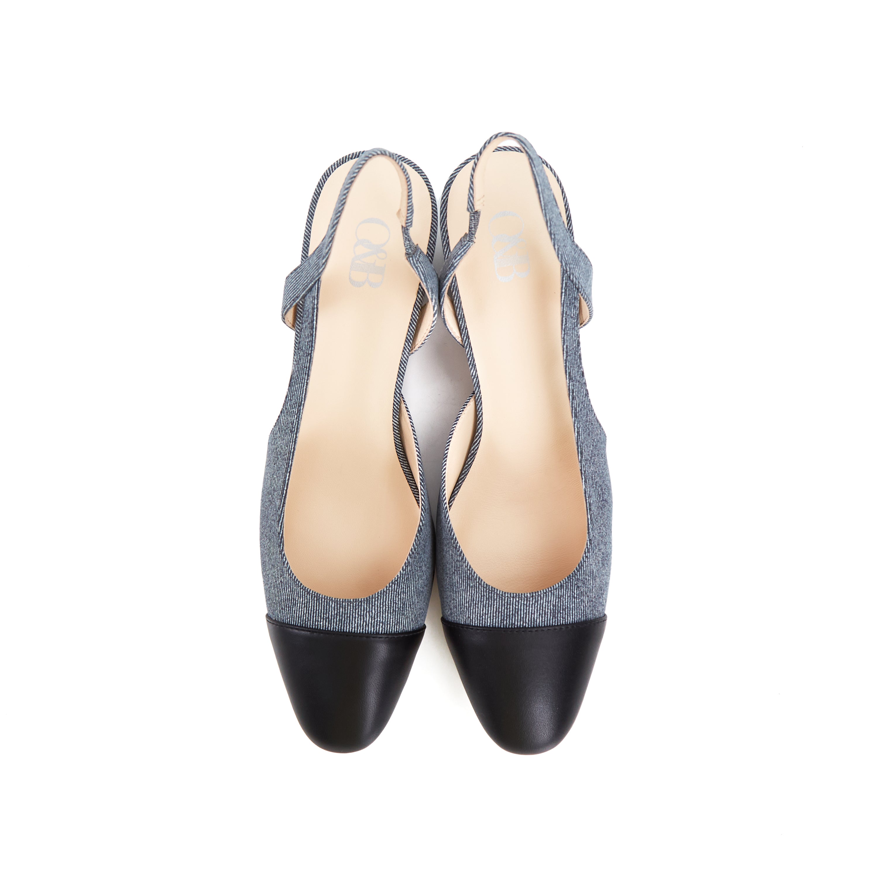 Femme Heels in Dark Denim