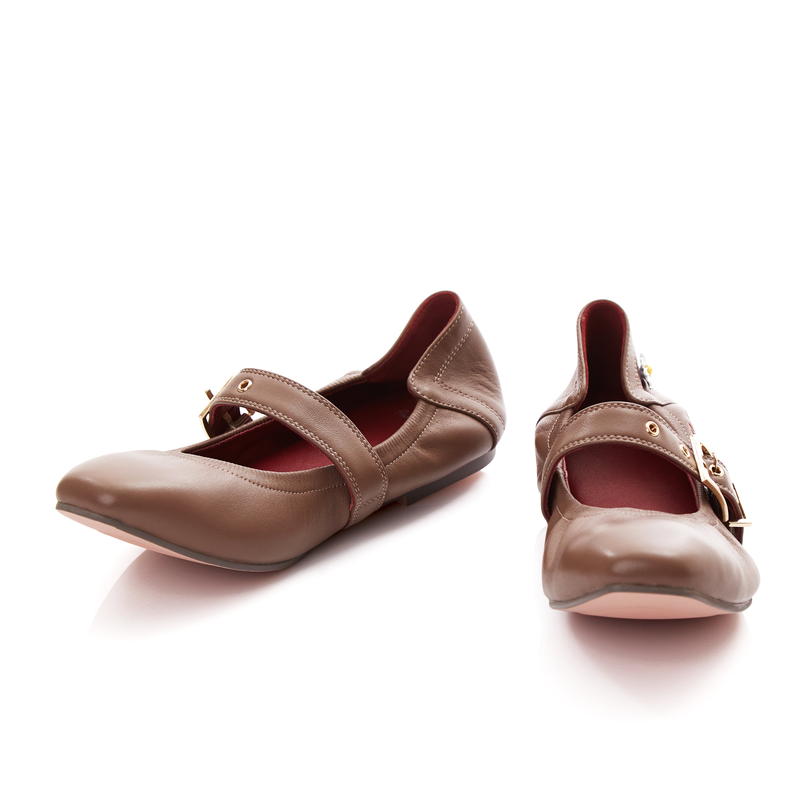Audrey Rumi in Cowhide brown