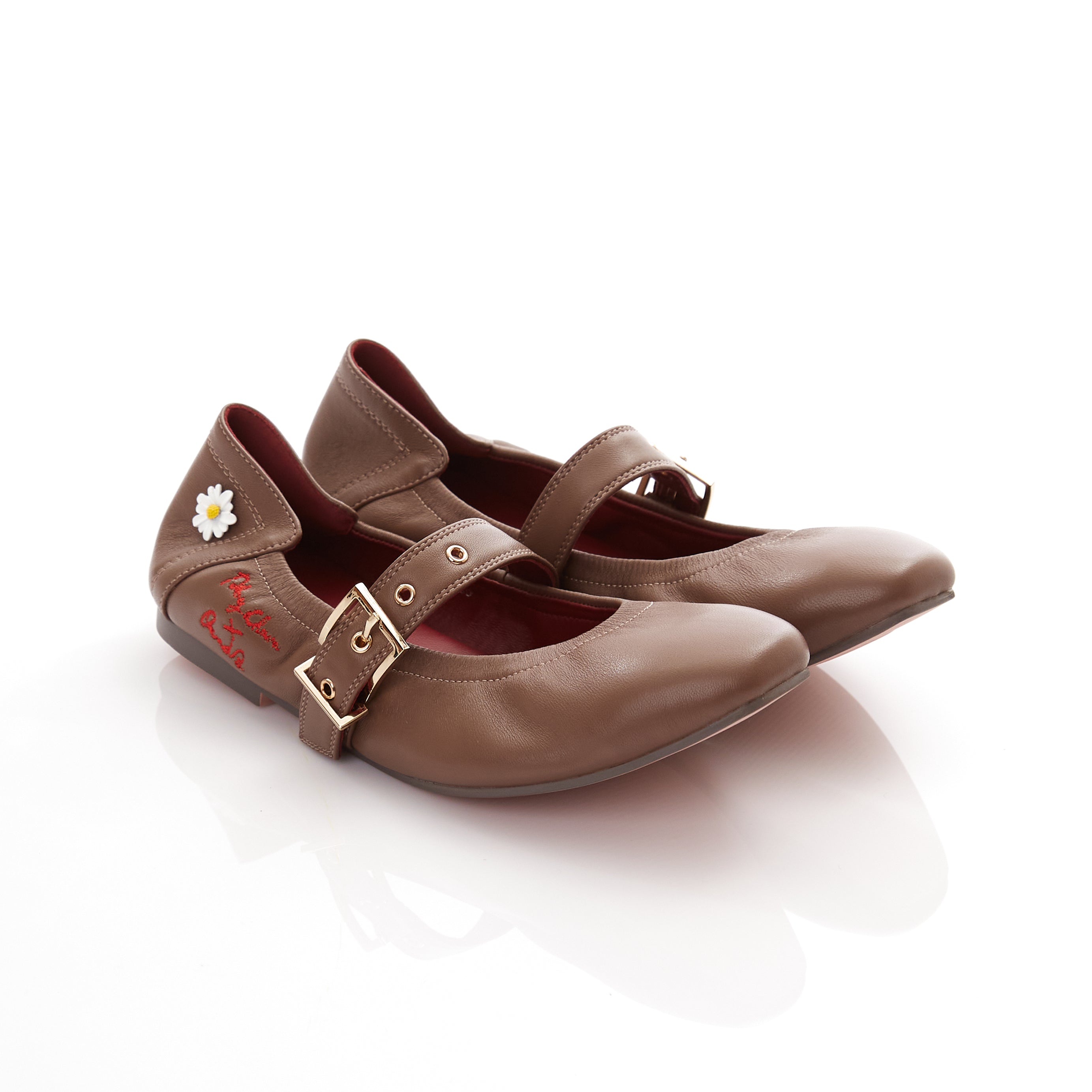 Audrey Rumi in Cowhide brown