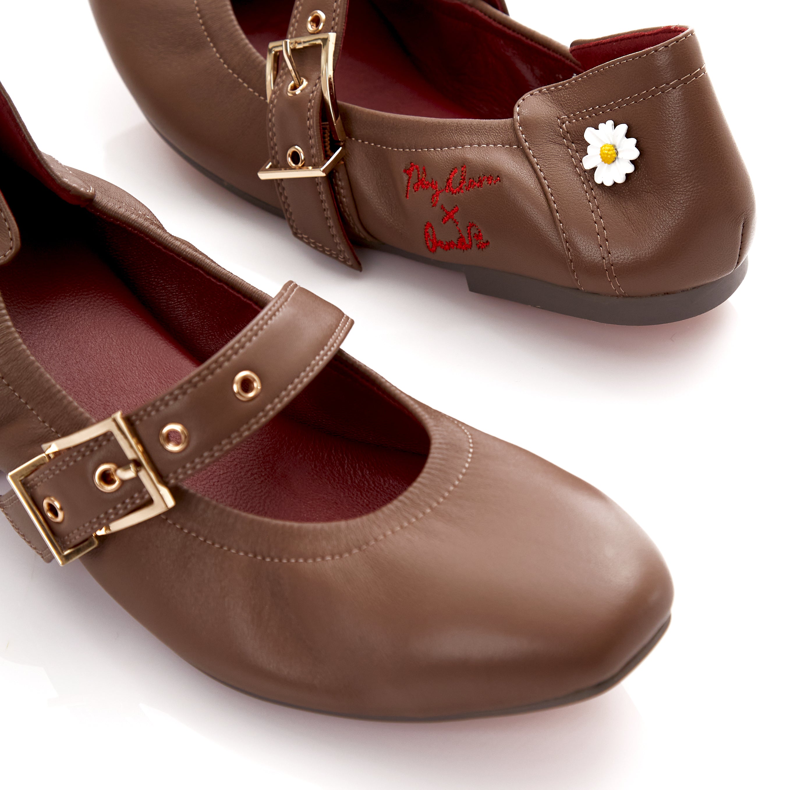 Audrey Rumi in Cowhide brown