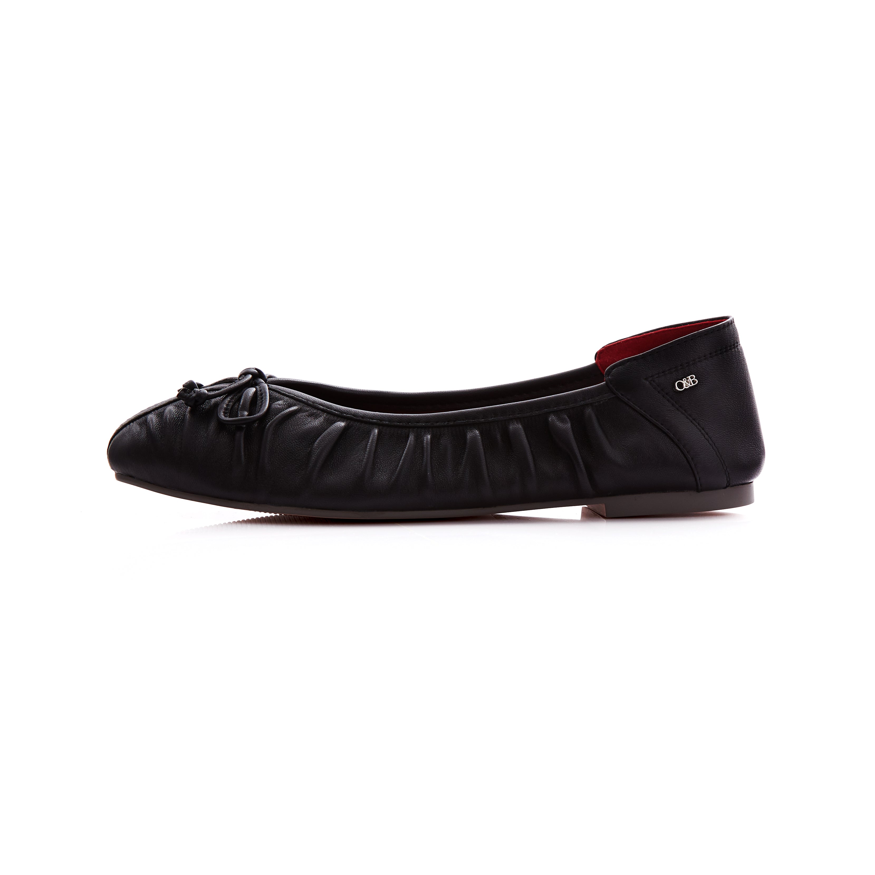 OANDB x REPLEAT - ELBA BALLERINAS IN TRESSA BLACK