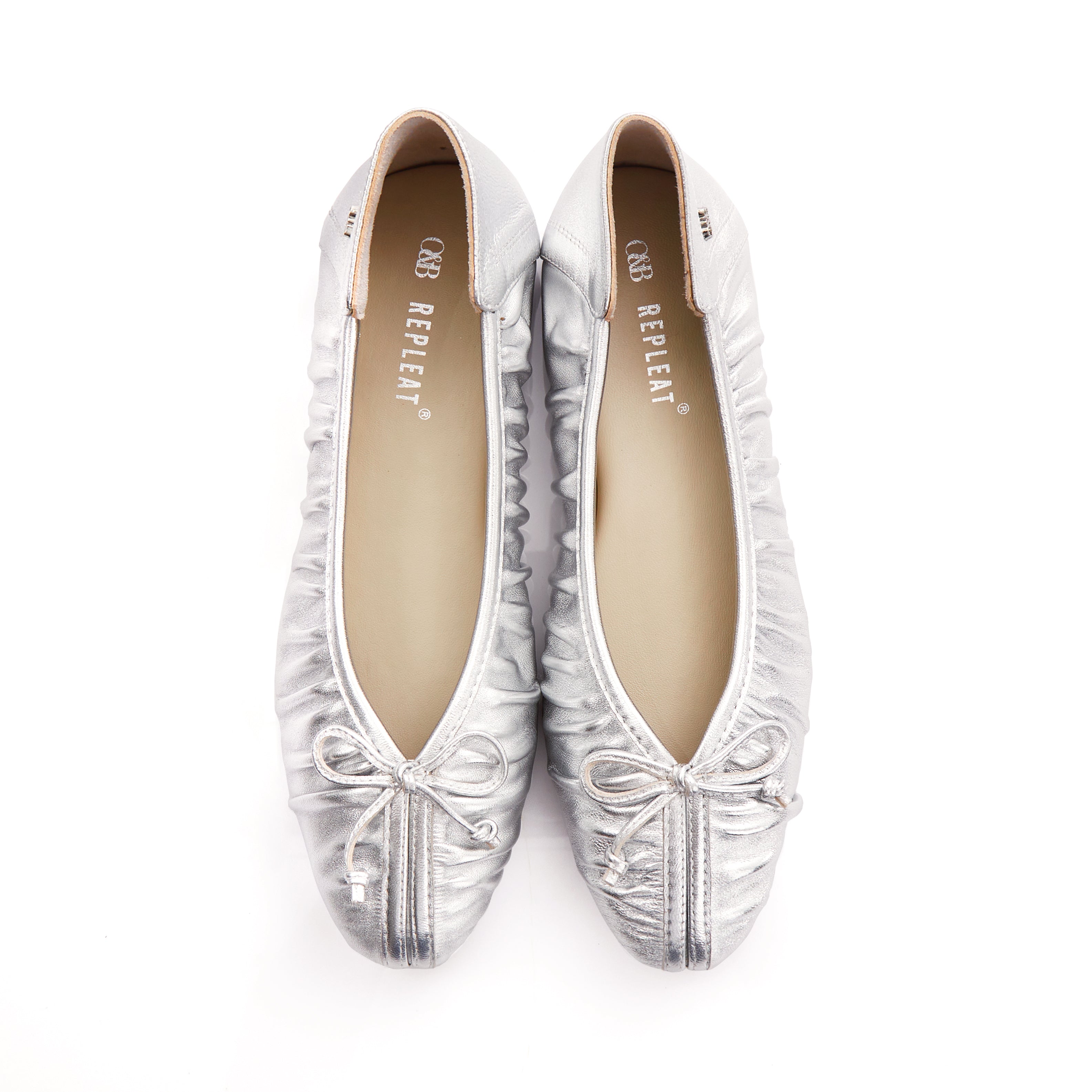 OANDB x REPLEAT - ELBA BALLERINAS IN STERLING SILVER