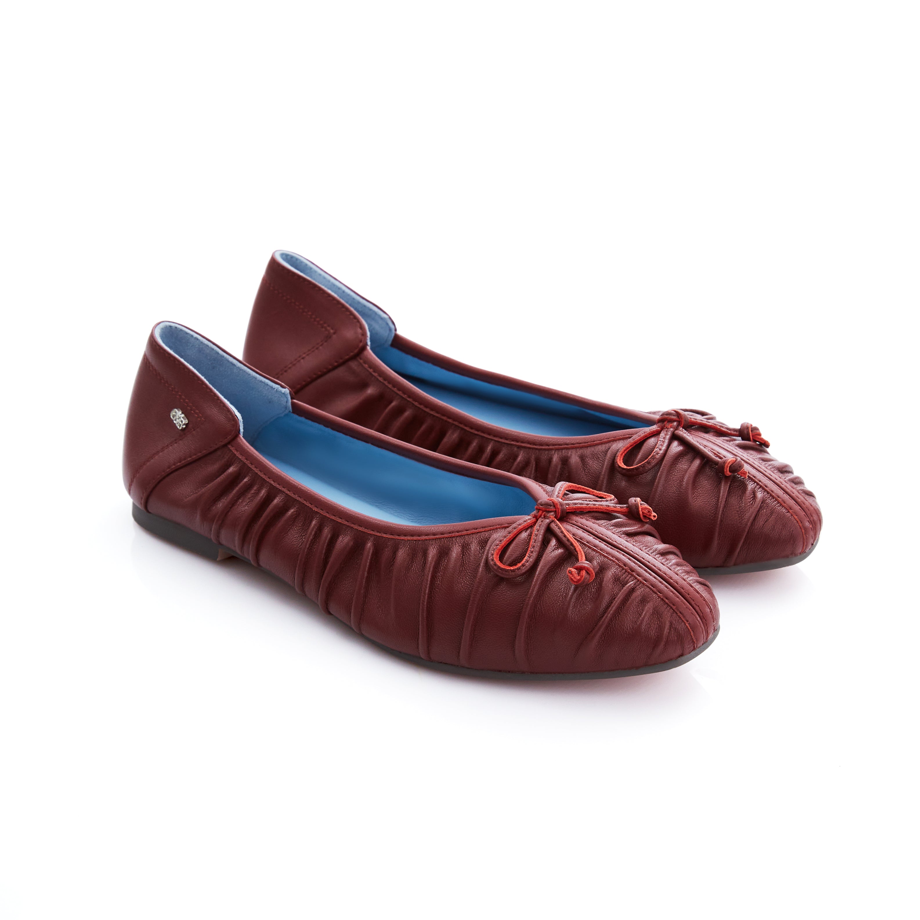OANDB x REPLEAT - ELBA BALLERINAS IN OXBLOOD