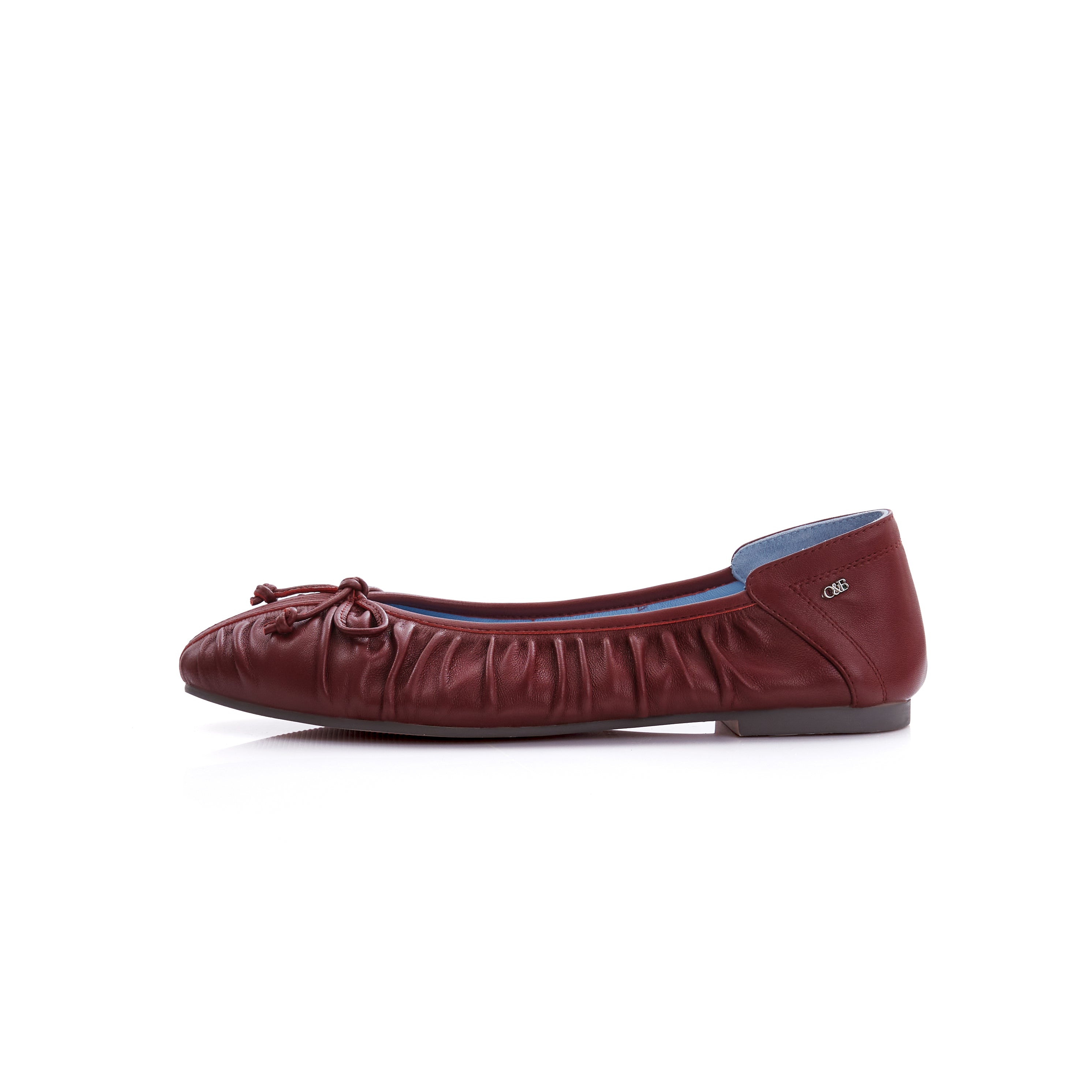 OANDB x REPLEAT - ELBA BALLERINAS IN OXBLOOD