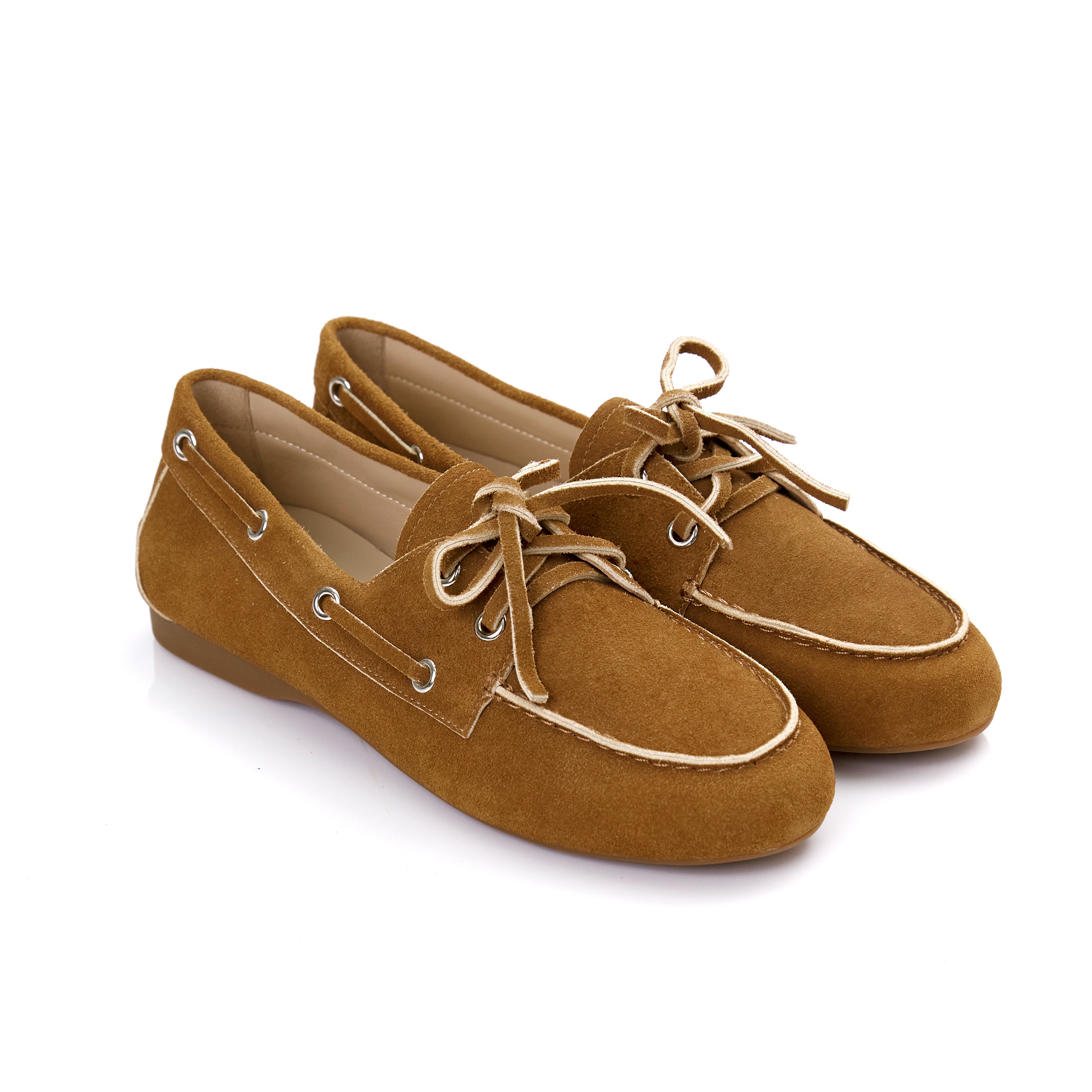 Martin Boatshoes in Tiramisu