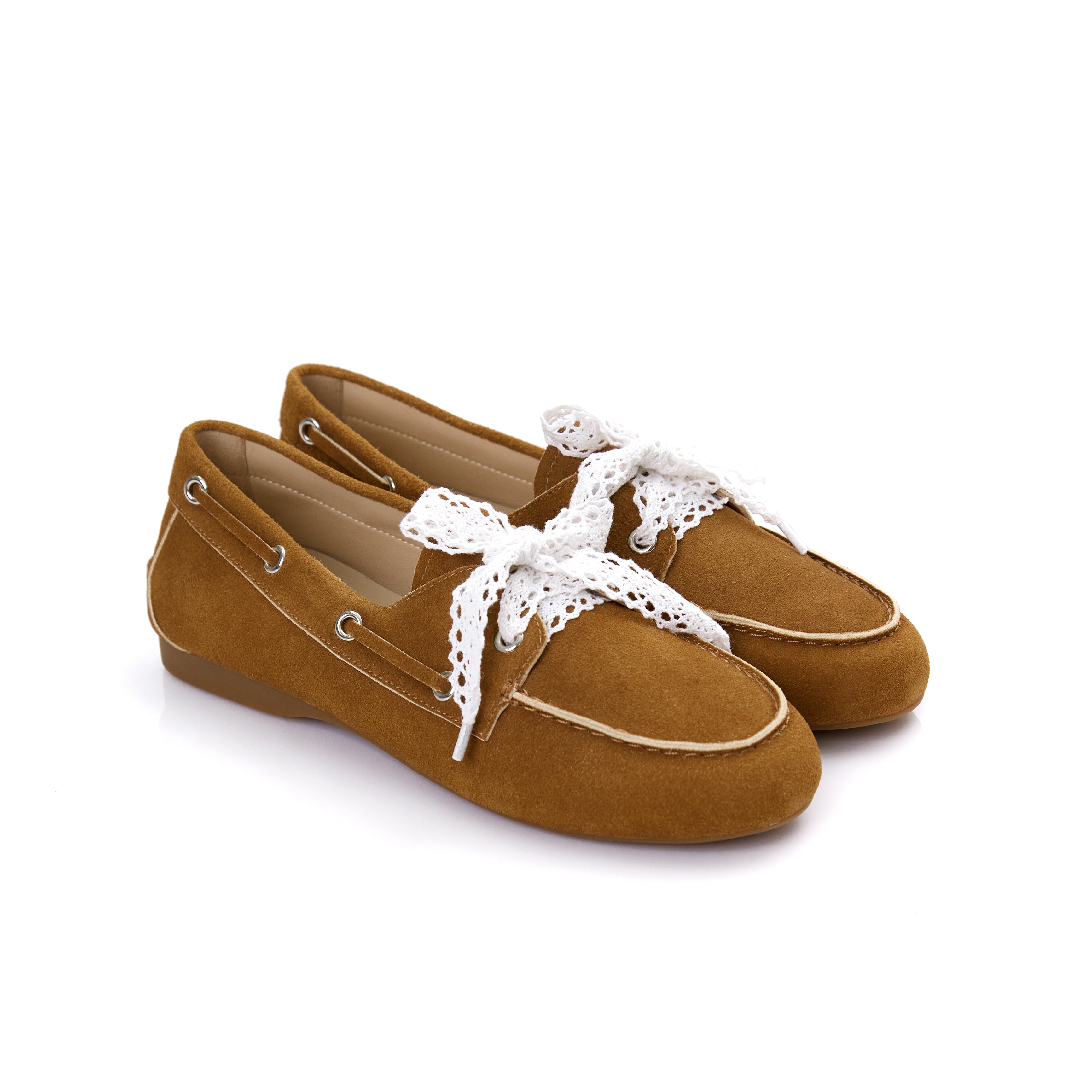 Martin Boatshoes in Tiramisu