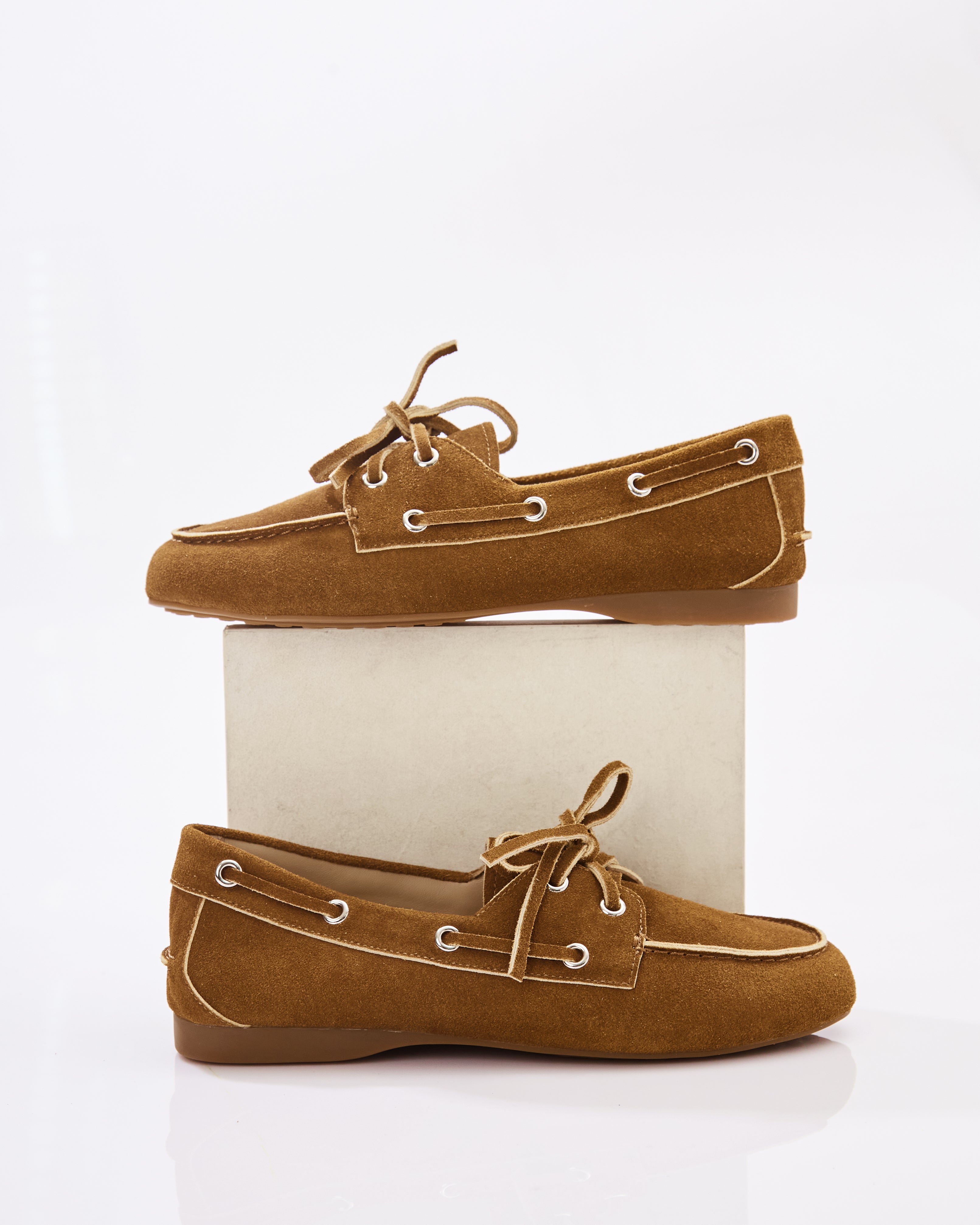 Martin Boatshoes in Tiramisu
