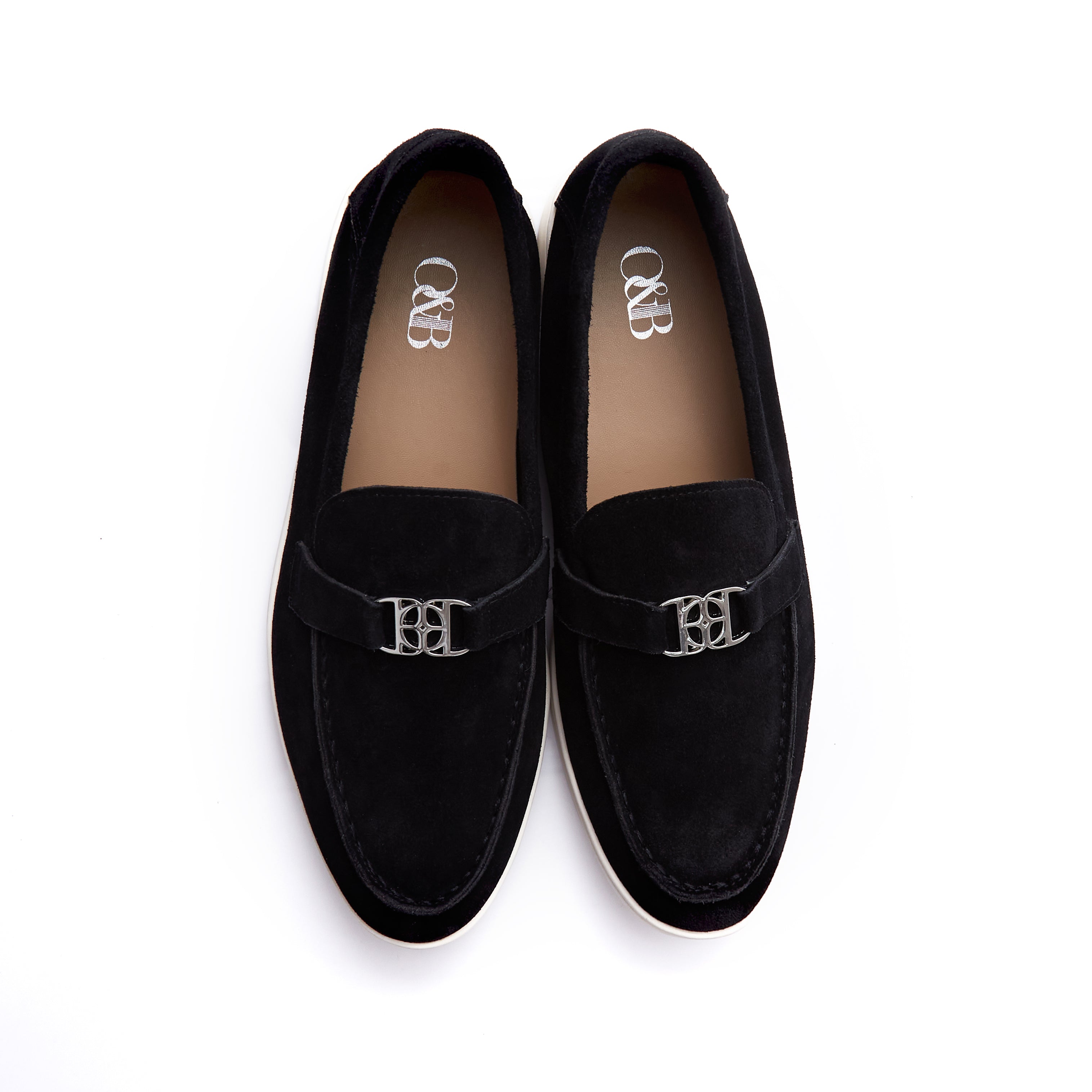 Romeo Loafers in Charcoal Black
