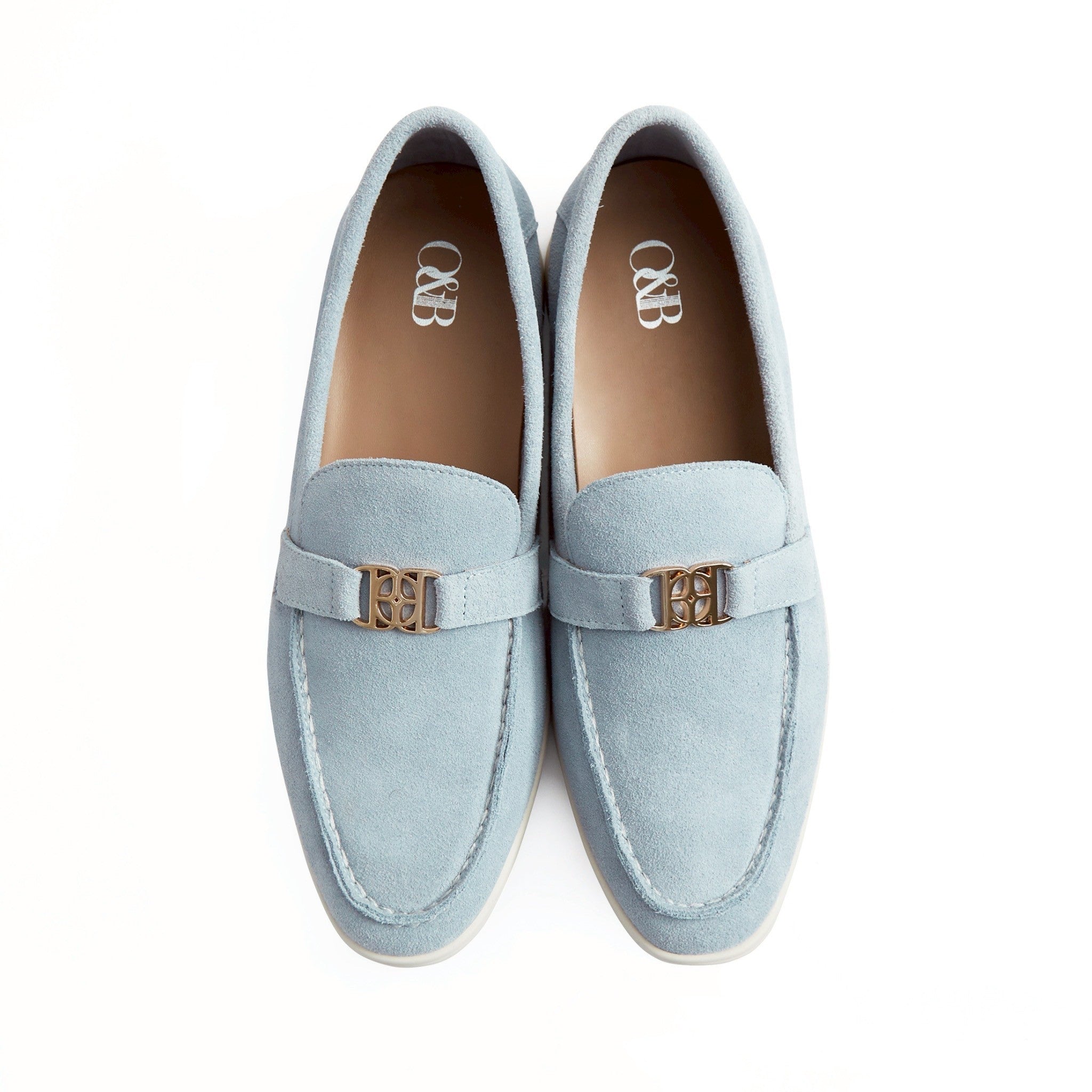 Romeo Loafers in Sky Blue