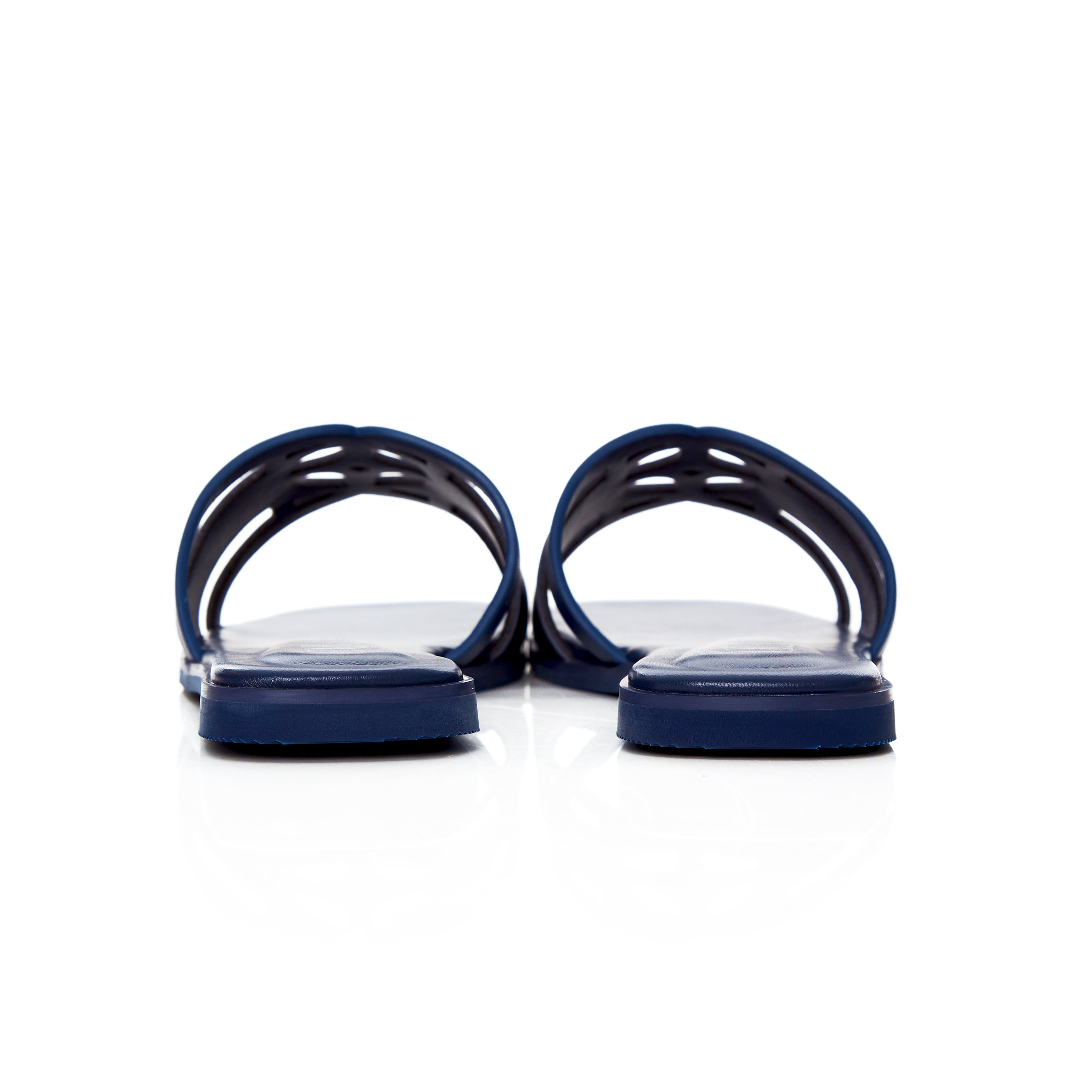 OandB Sandals in Navy Blue
