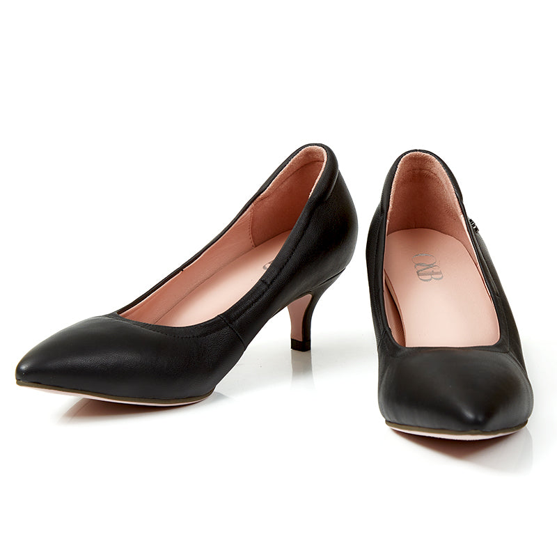 O&B Diana Heel 2 inc. Daily Black