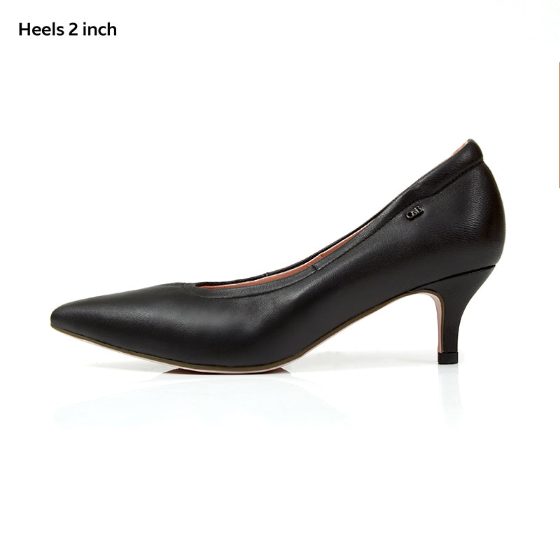 O&B Diana Heel 2 inc. Daily Black