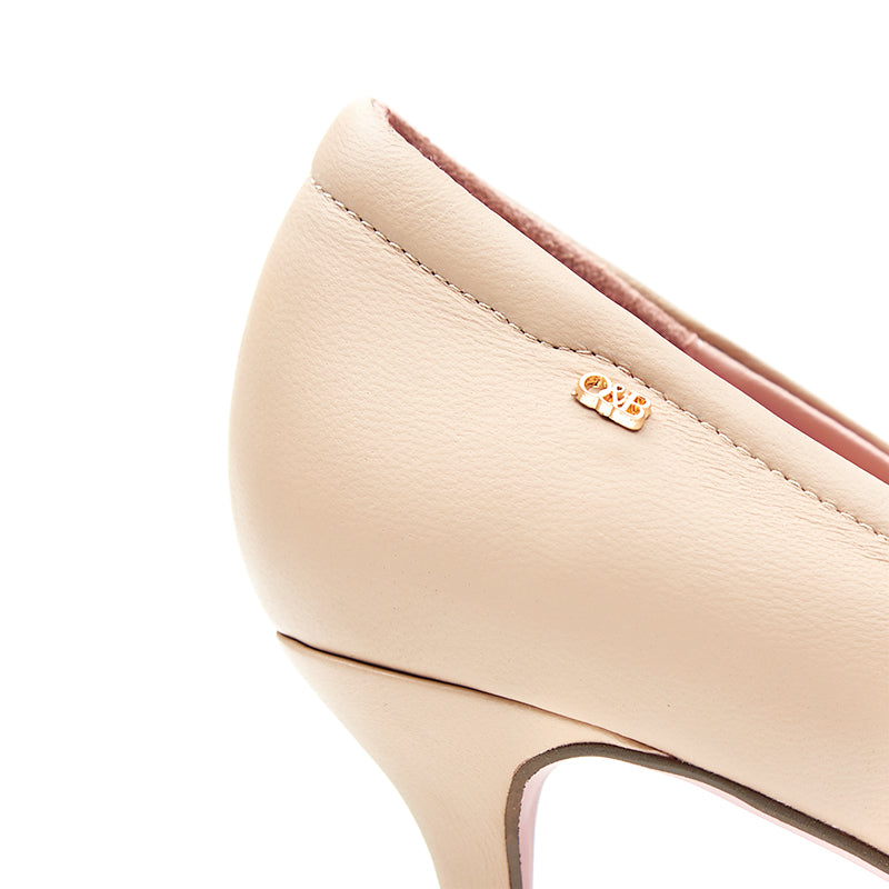 O&B Diana Heel 2 inc. True Naked Beige