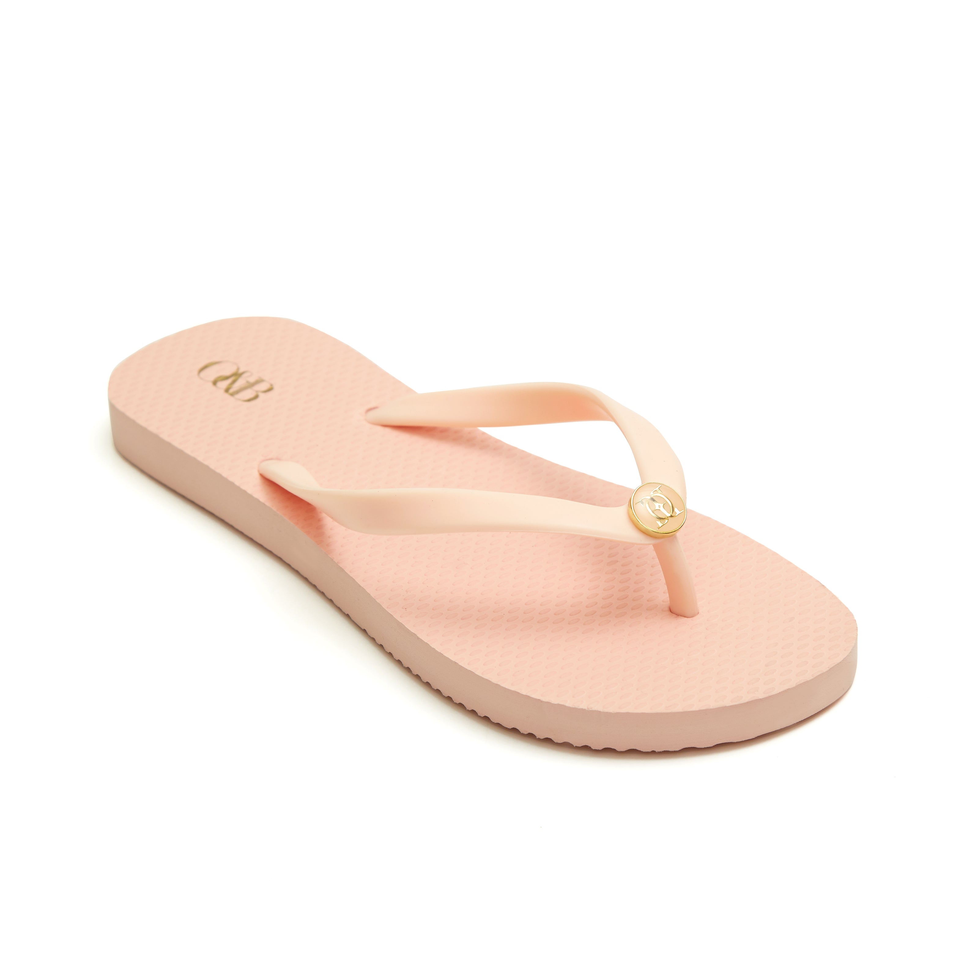 O&B Malibu Flip Flop Seashell Pearl