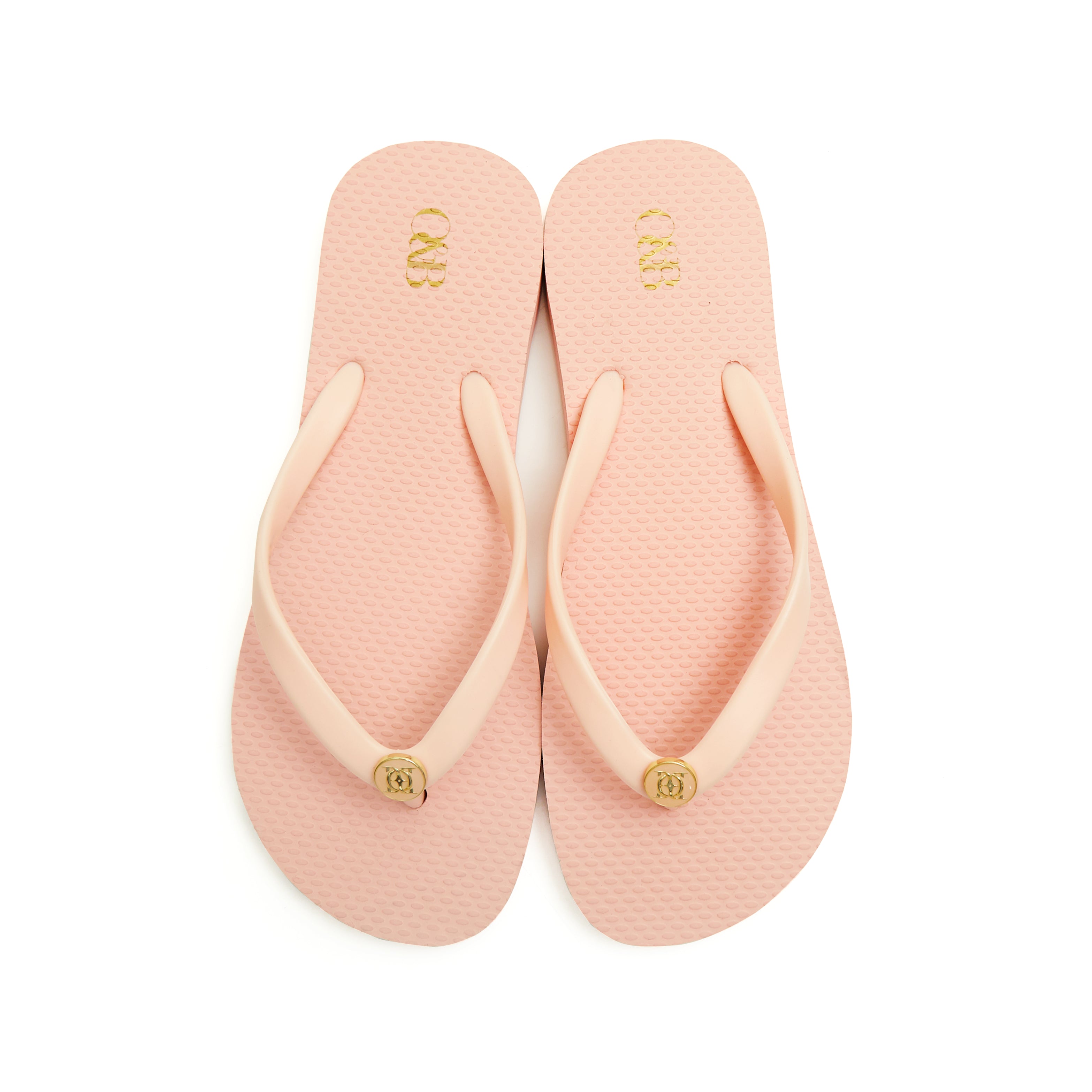 O&B Malibu Flip Flop Seashell Pearl