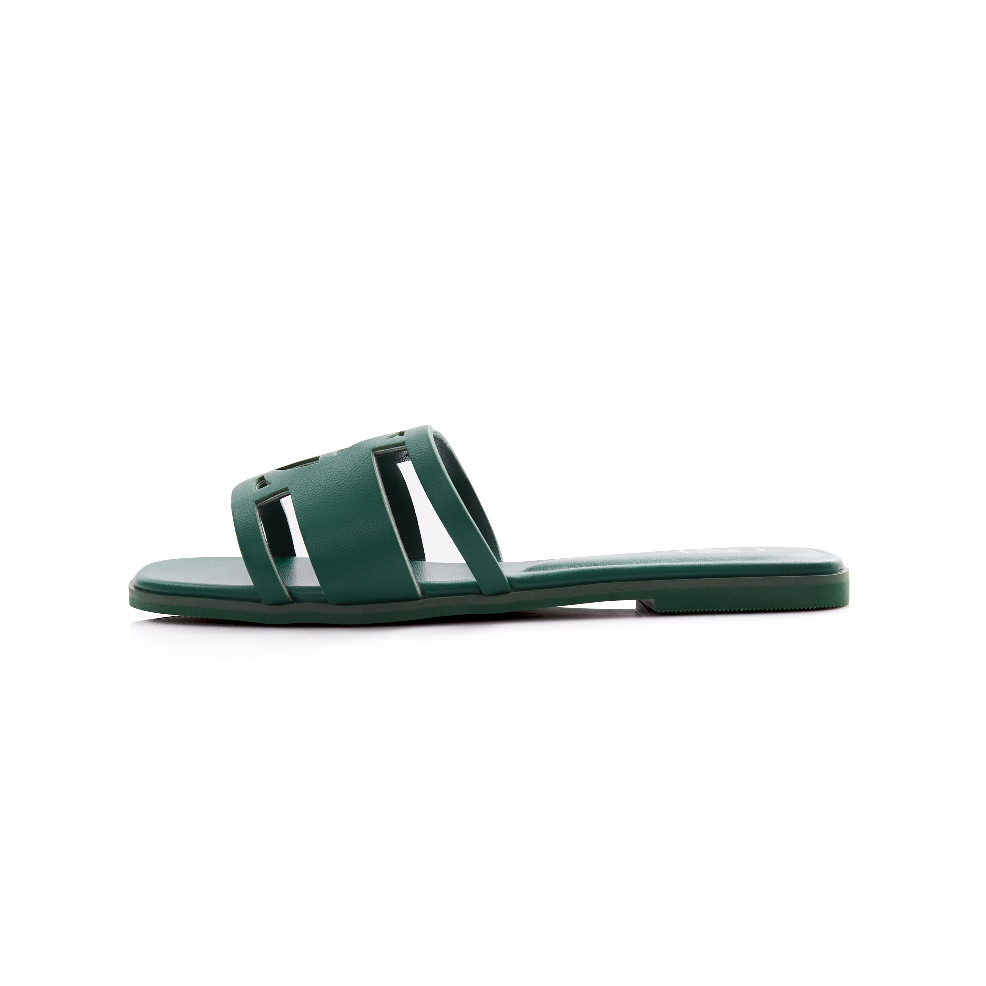 OandB Sandals in Forest Green