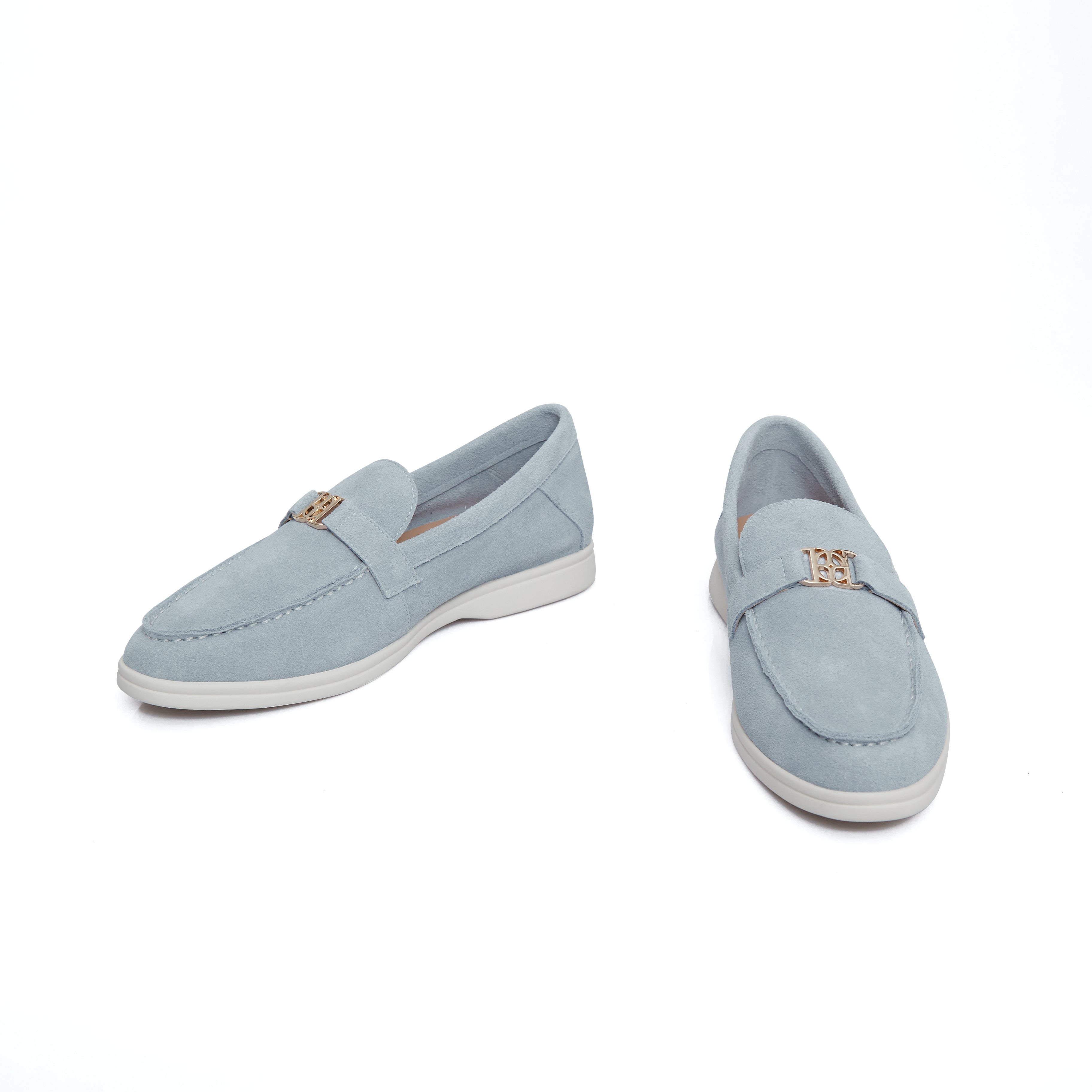 Romeo Loafers in Sky Blue