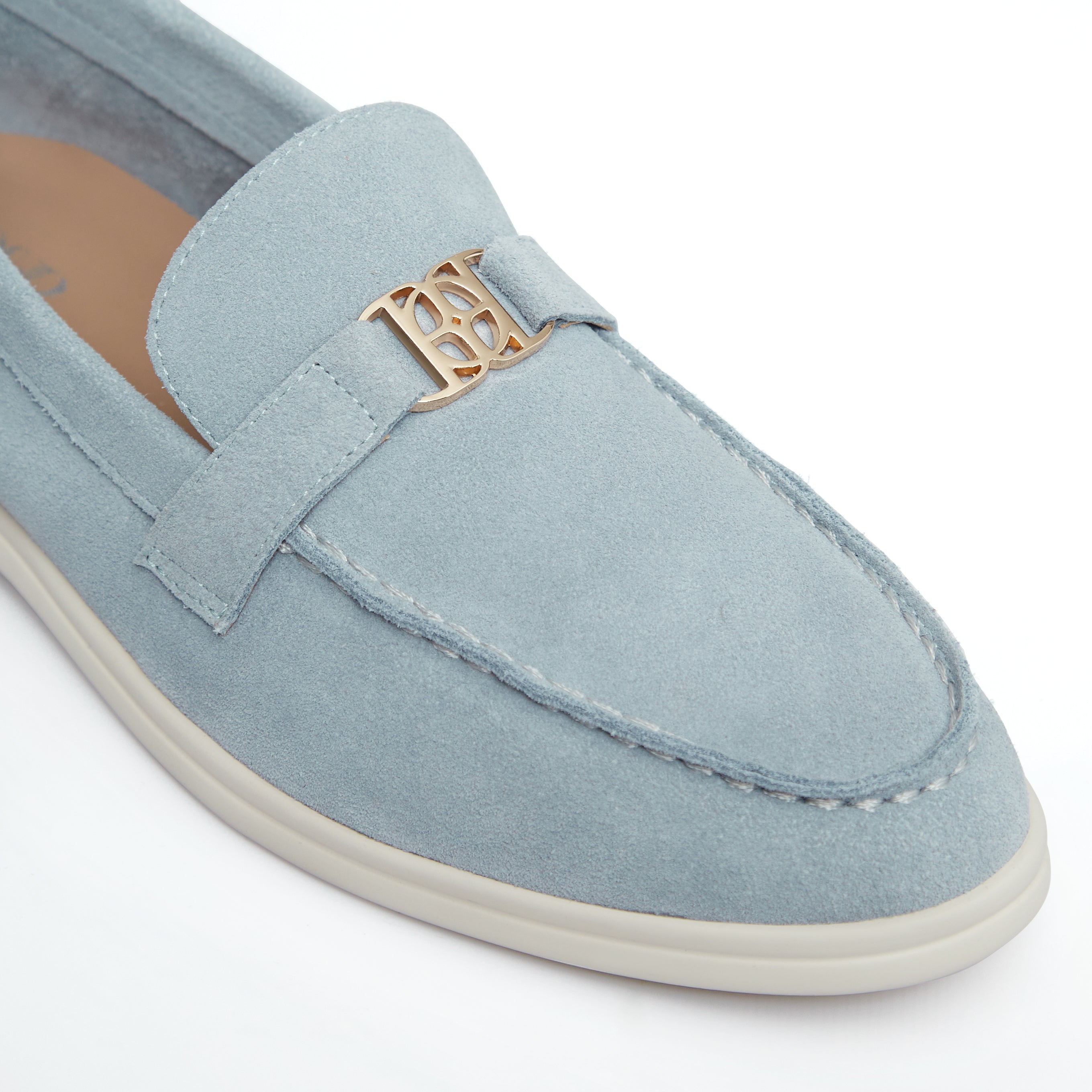 Romeo Loafers in Sky Blue