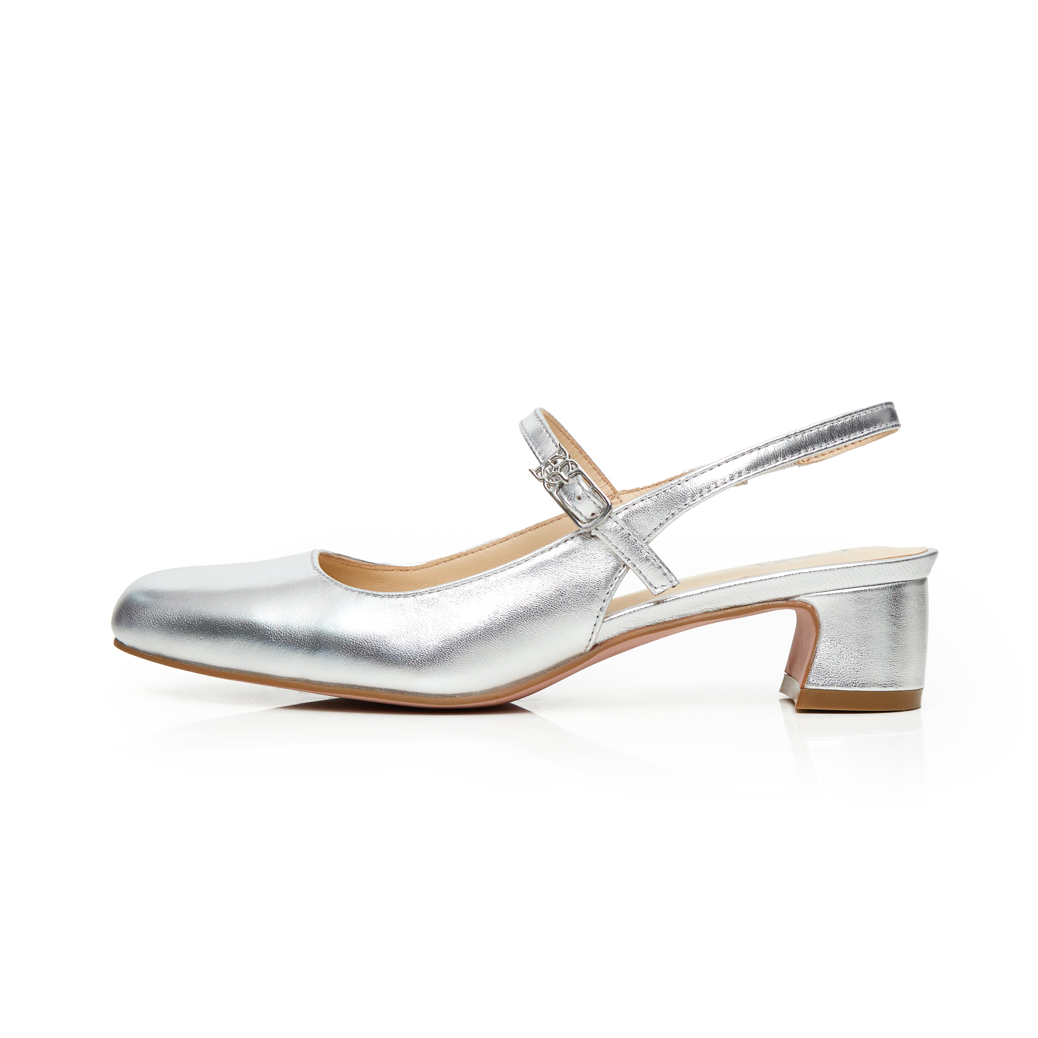 SUSANNE HEELS IN SILVER
